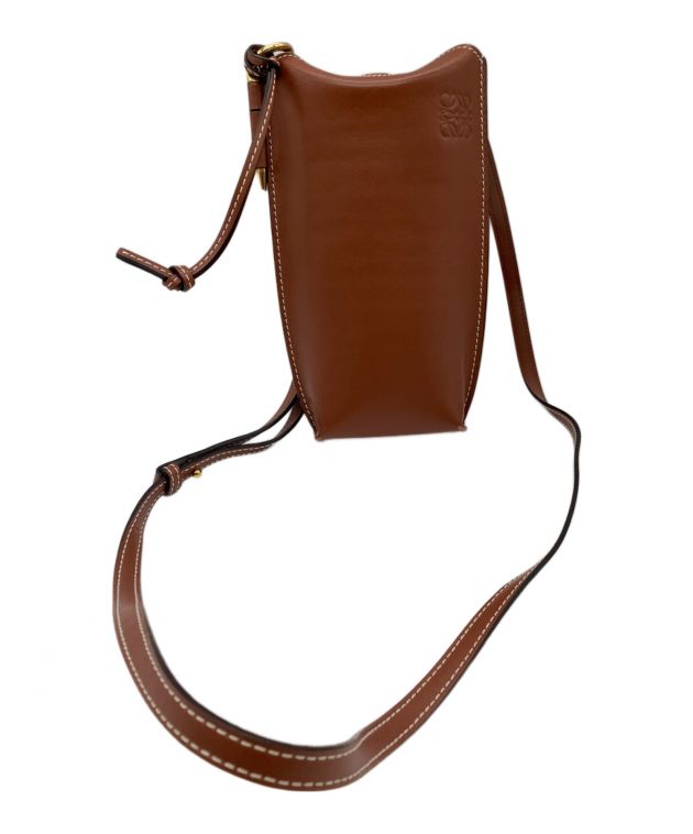 中古・古着通販】LOEWE (ロエベ) ゲートポケット ブラウン｜ブランド