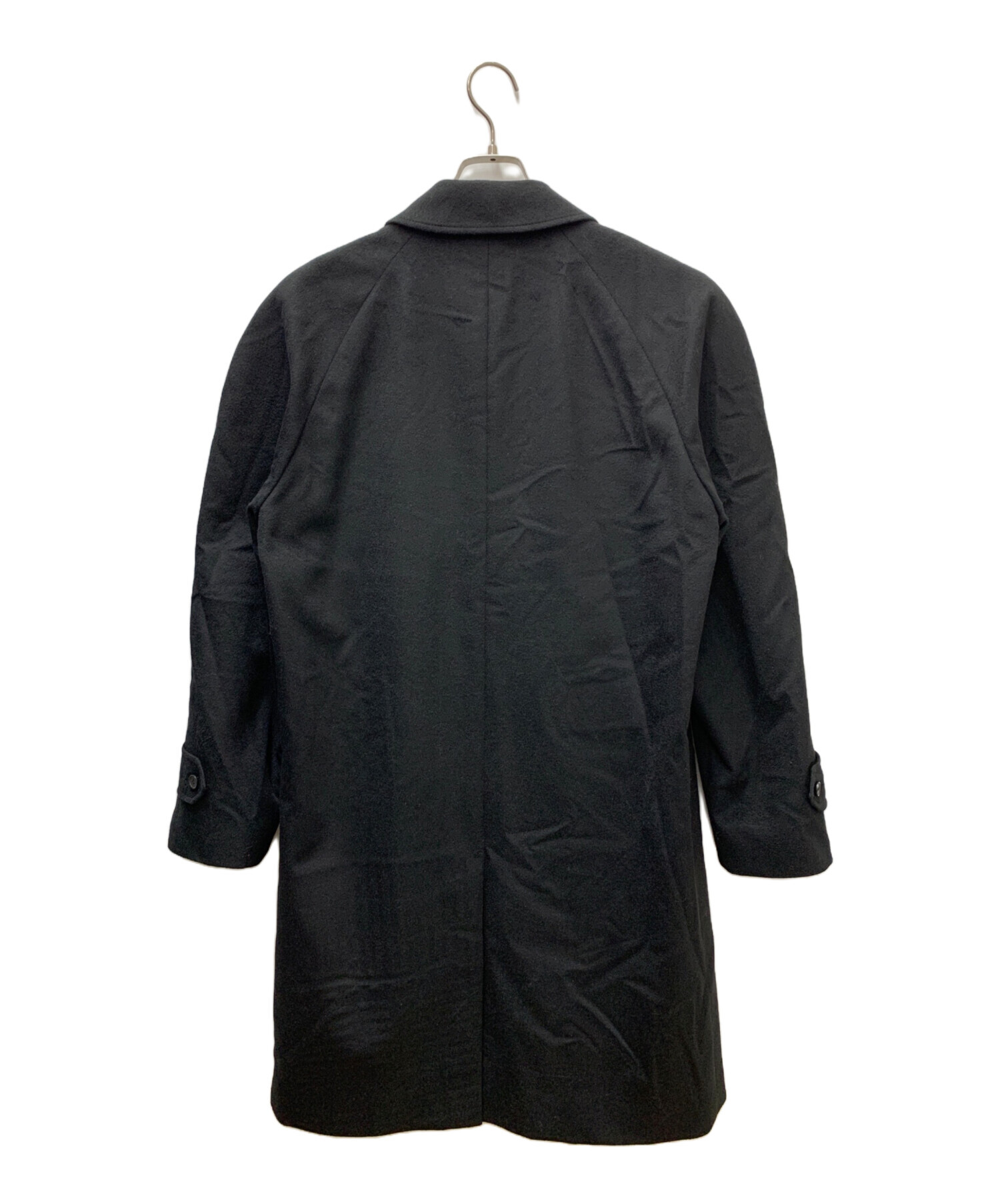 中古・古着通販】COMINS (コミンズ) カシミヤコート ブラック サイズ:L