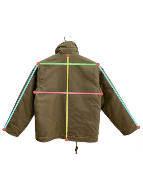 中古・古着通販】HOUSTON (ヒューストン) N-1デッキジャケット カーキ