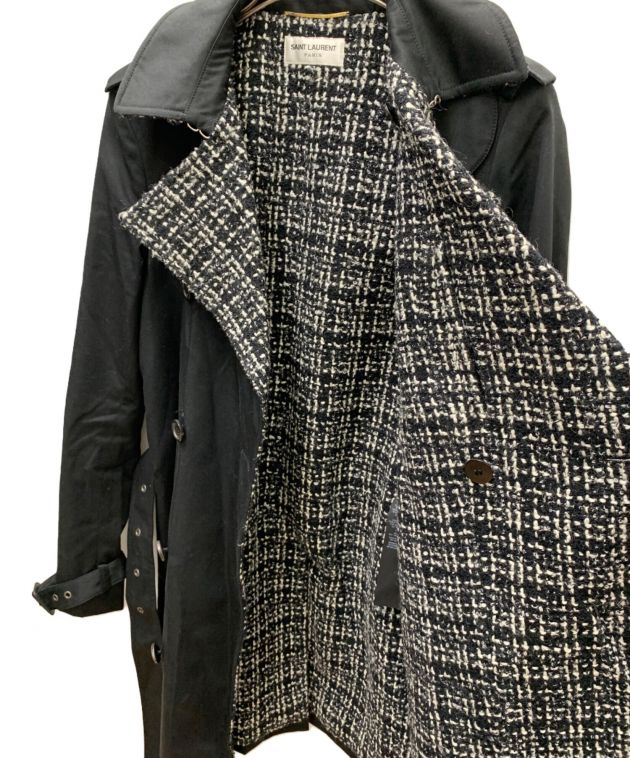 中古・古着通販】Saint Laurent Paris (サンローランパリ) トレンチ