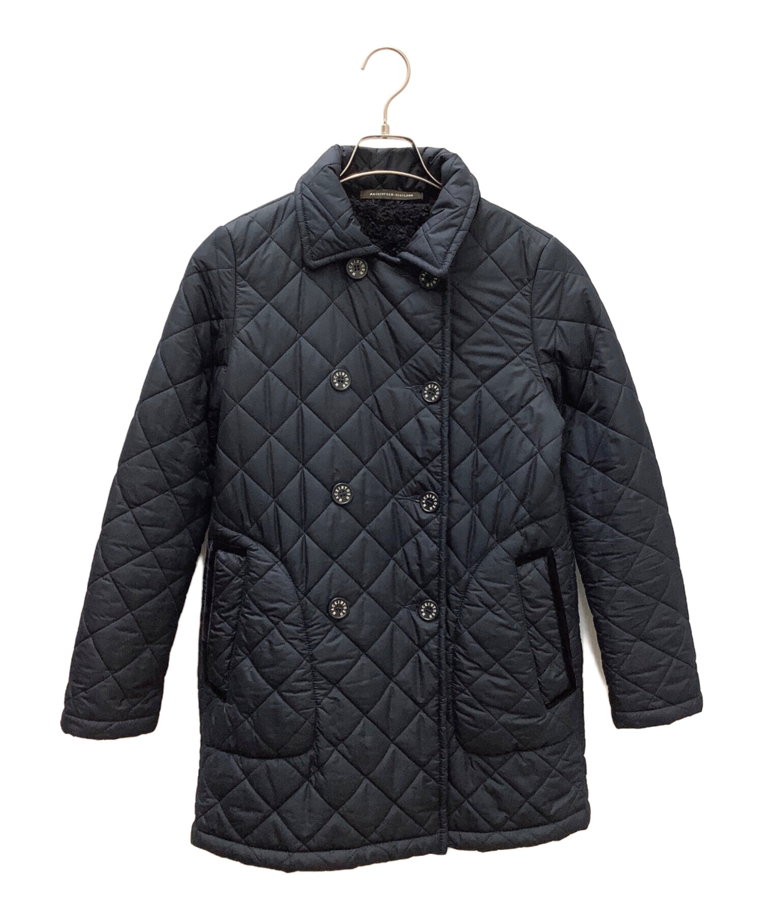 【ほぼ未使用】【MACKINTOSH】フード付き キルティングコート ネイビー 3090048028446492_01_0264w.jpeg