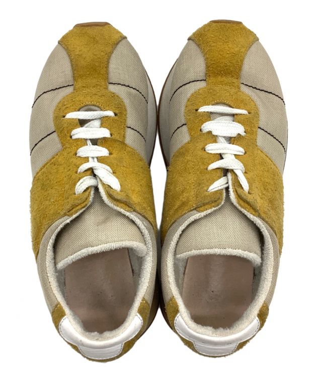 中古・古着通販】MARNI (マルニ) スニーカー ベージュ×イエロー サイズ