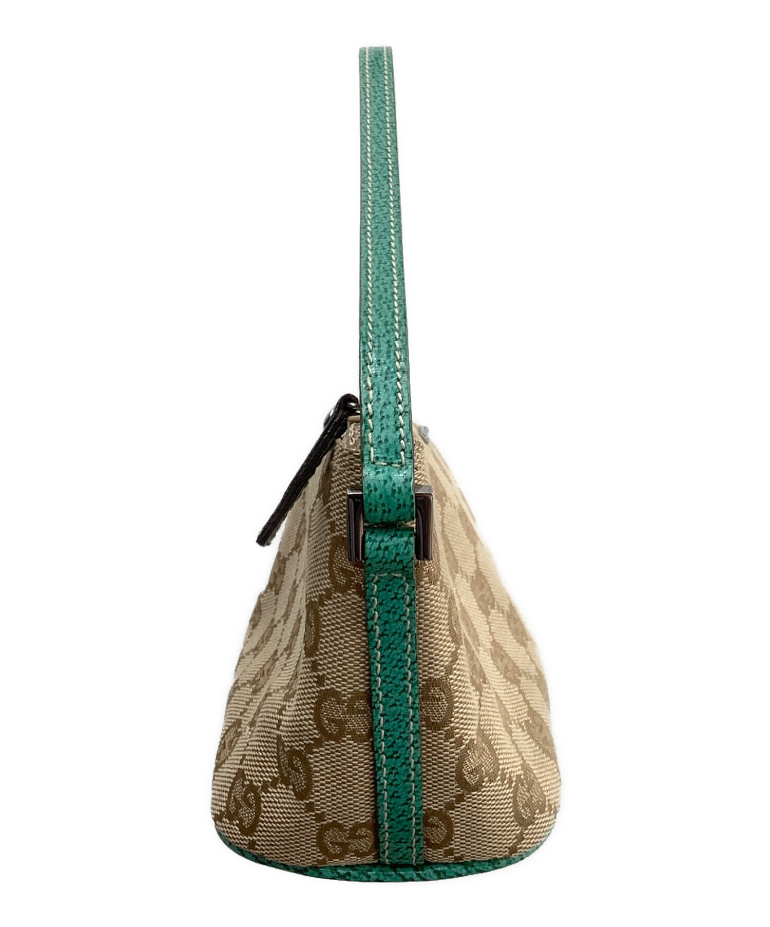 中古・古着通販】GUCCI (グッチ) GGキャンバスミニハンドバッグ 
