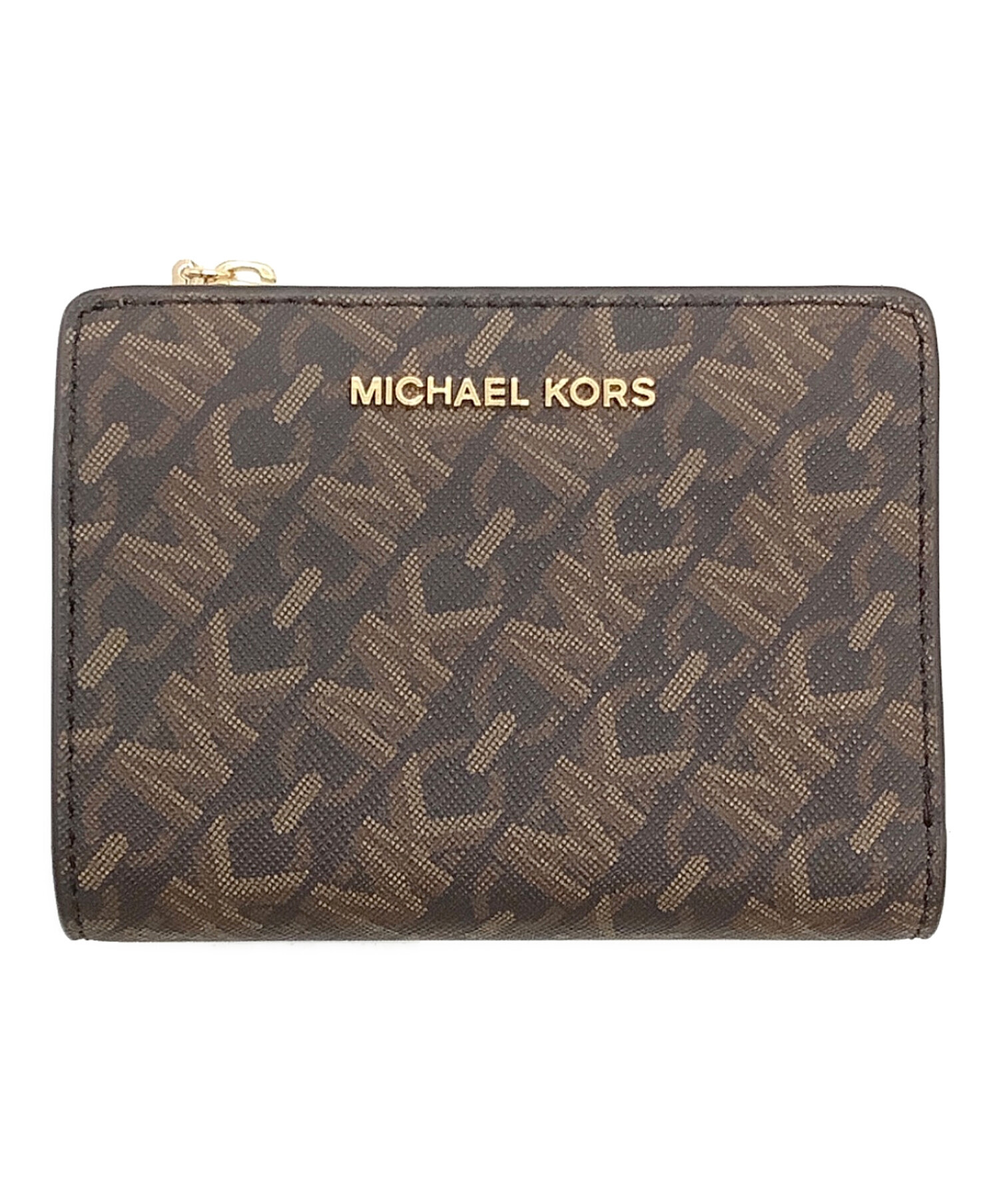 中古・古着通販】MICHAEL KORS (マイケルコース) 二つ折り財布 