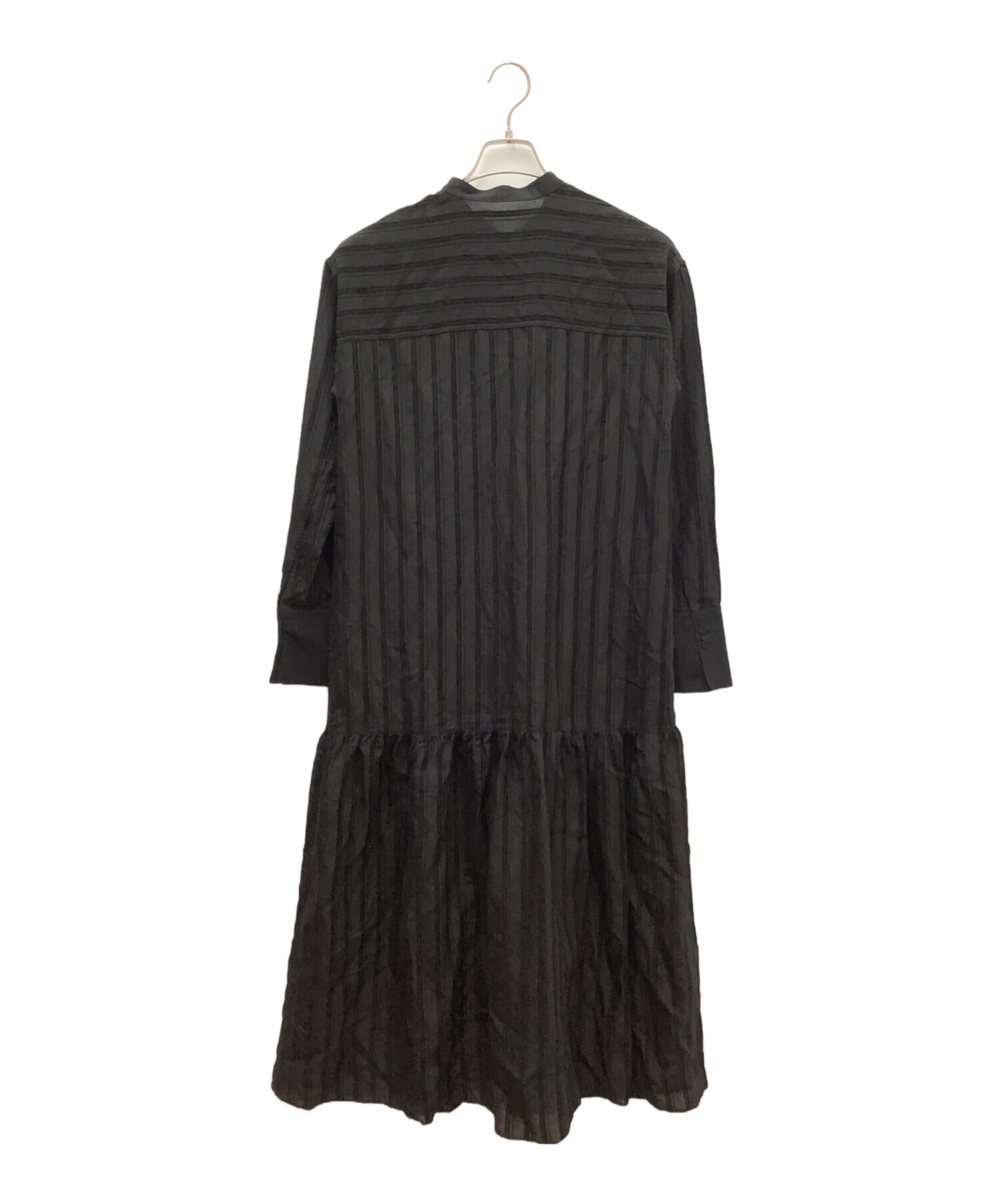 中古・古着通販】TODAYFUL (トゥデイフル) シャツワンピース ブラック