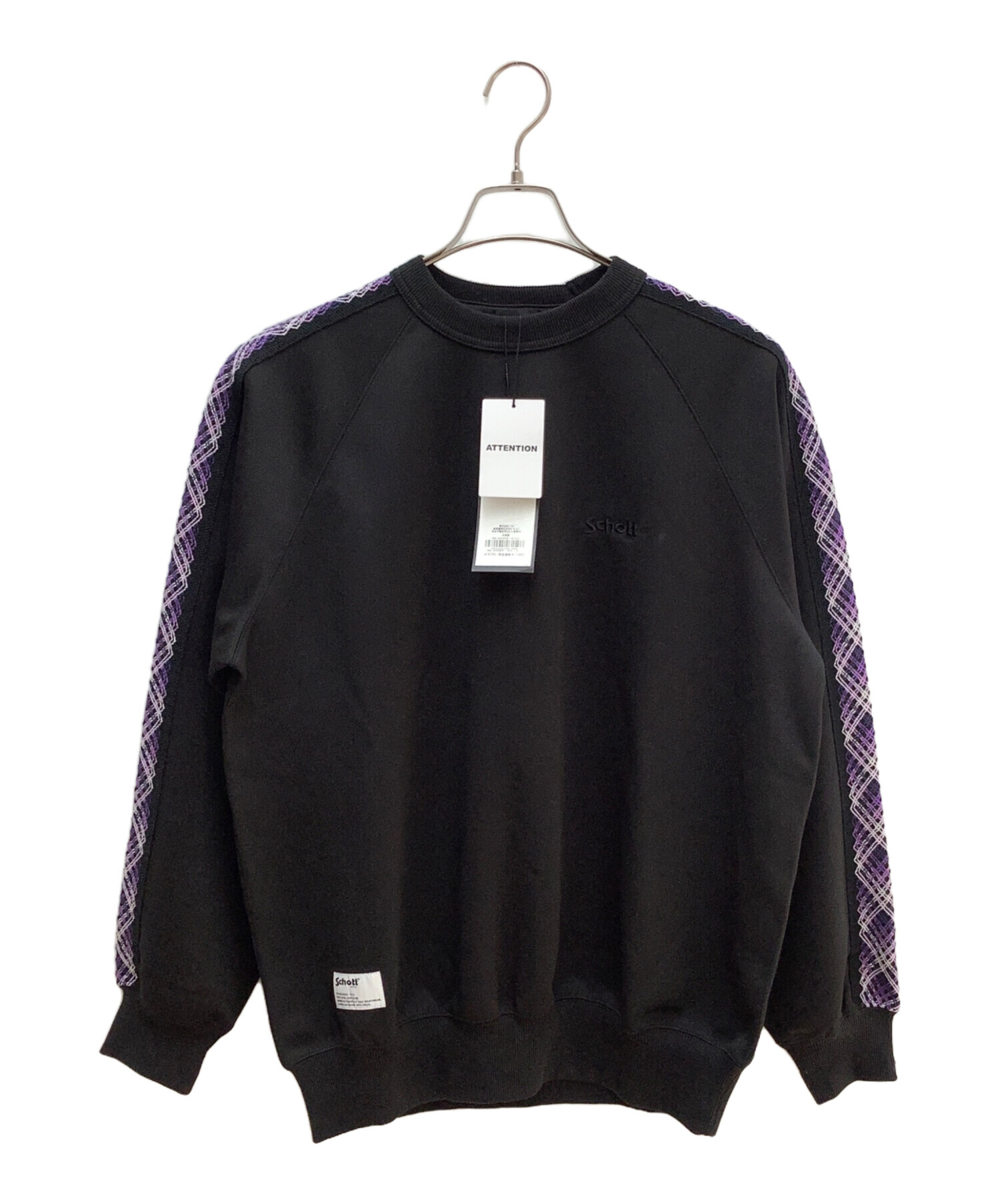 中古・古着通販】Schott (ショット) テーピングジャージクルー 