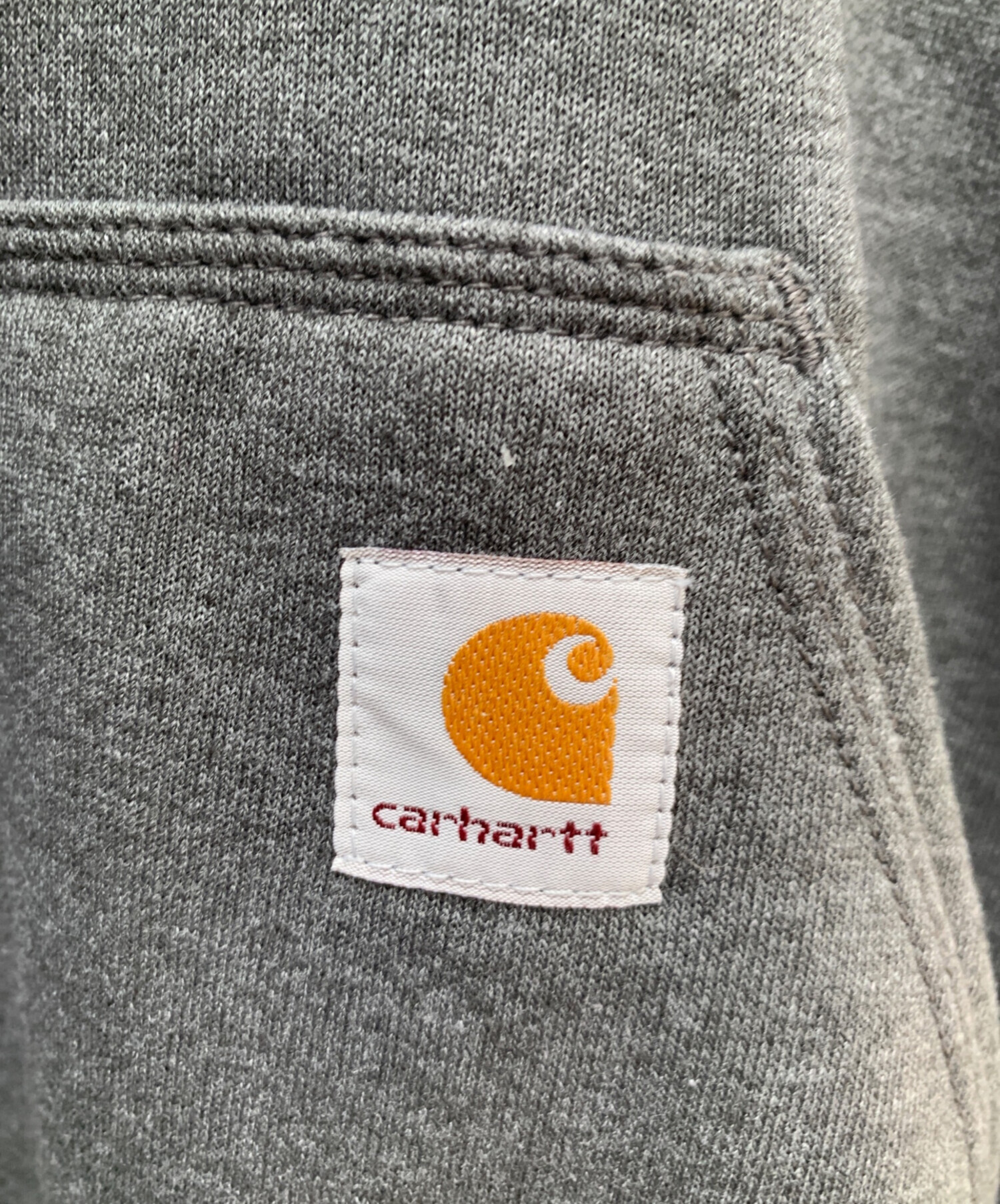 中古・古着通販】CarHartt (カーハート) プルオーバーパーカー グレー