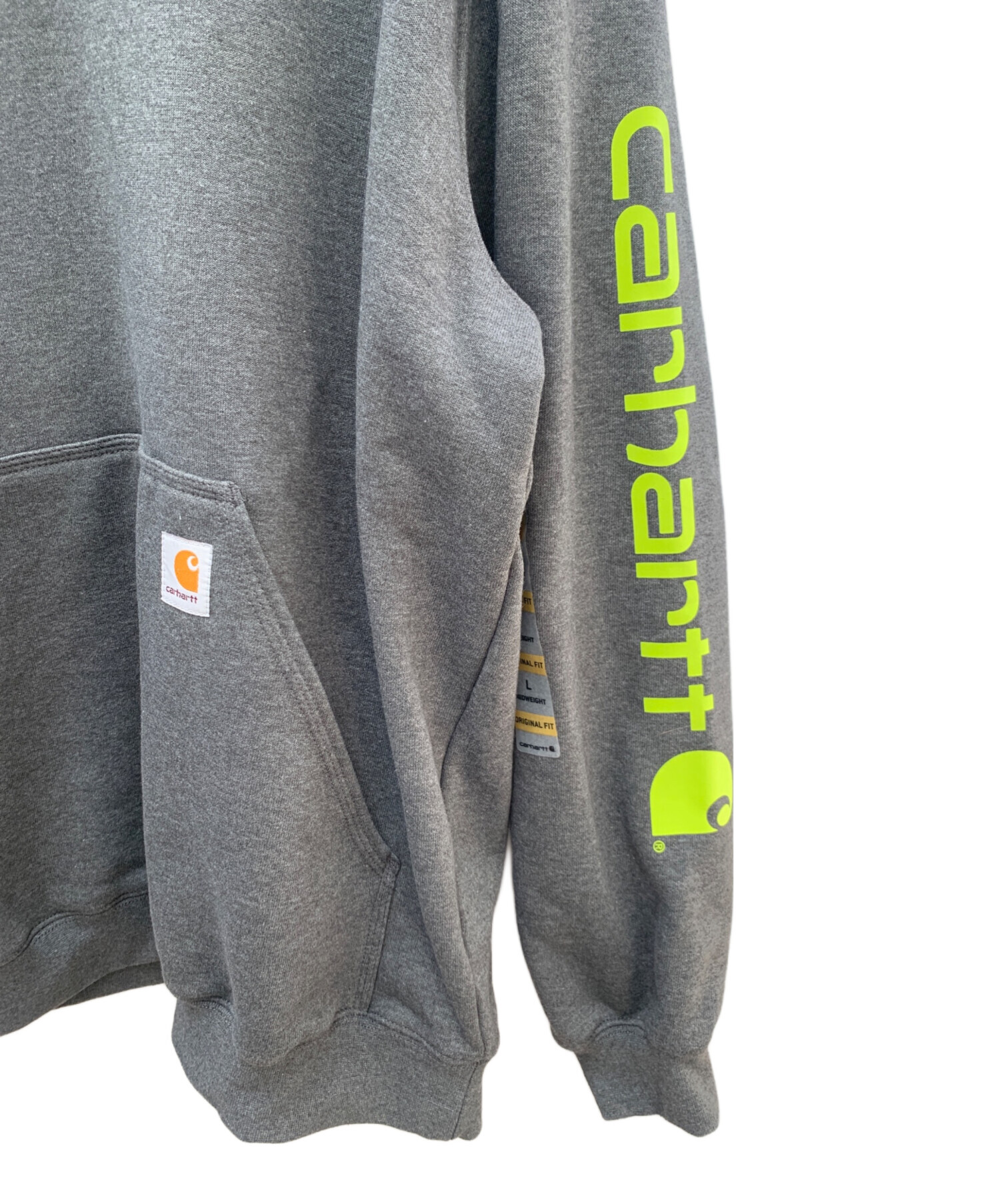 中古・古着通販】CarHartt (カーハート) プルオーバーパーカー グレー