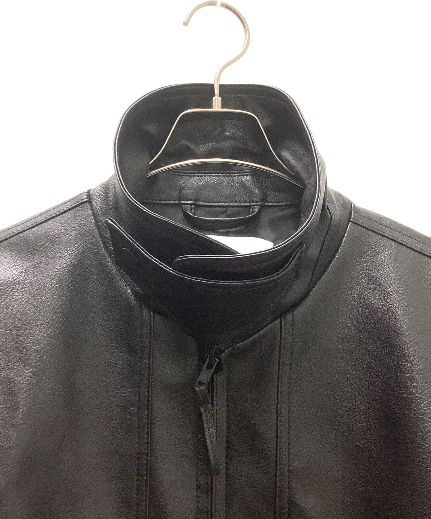 SINSS レザージャケット ブラック Sサイズ SINSS 「SINSS」 レザーブルゾン SMALL ブラック メンズ