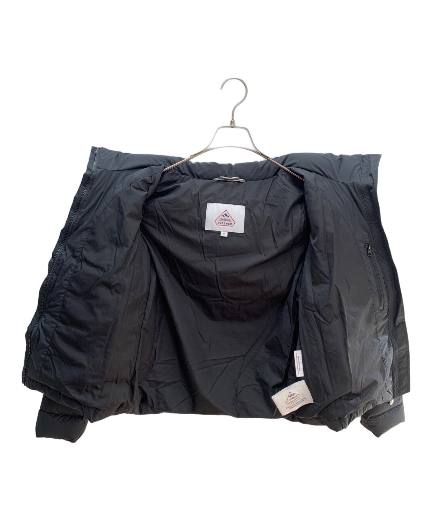 中古・古着通販】Pyrenex (ピレネックス) ダウンジャケット ブラック