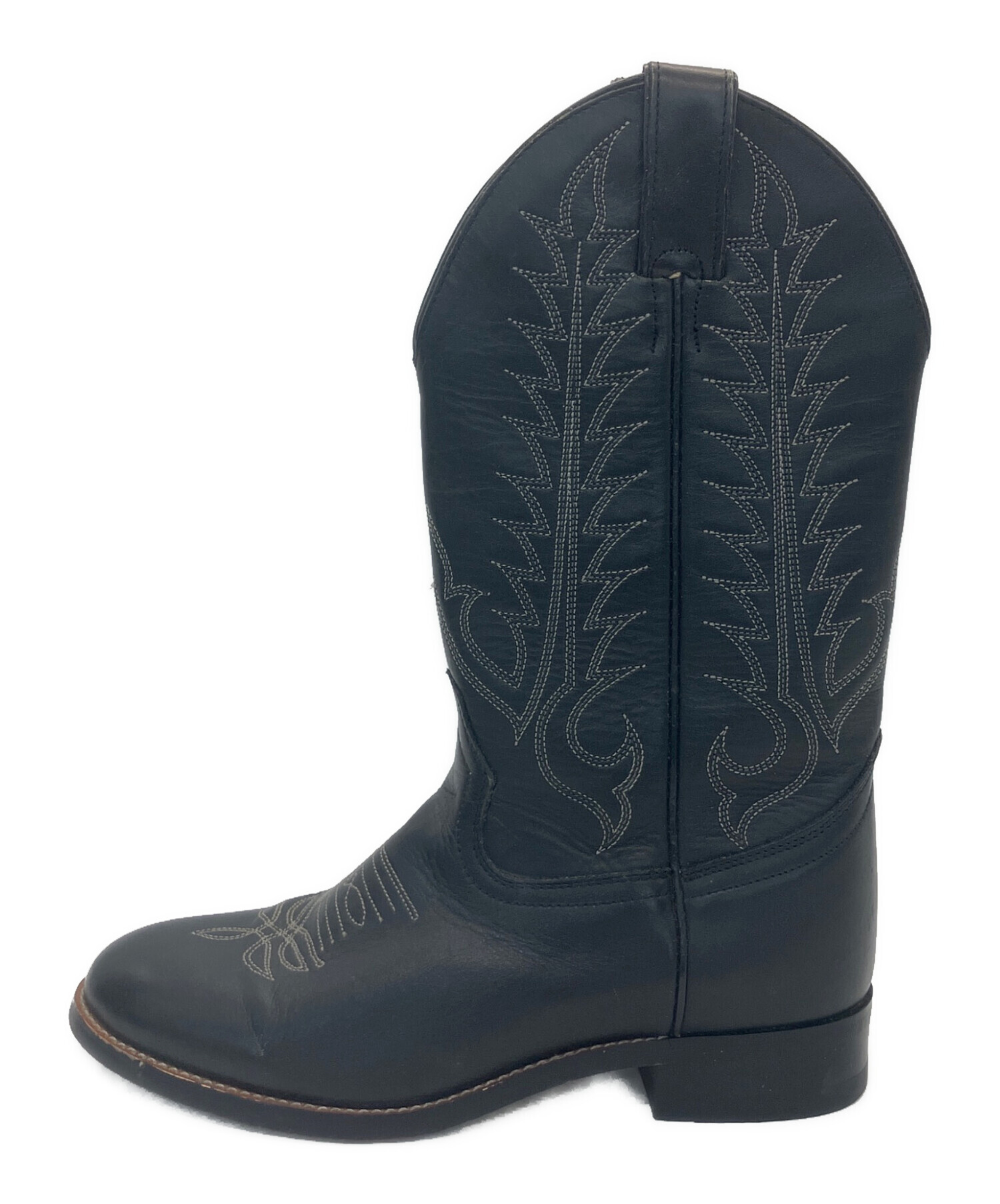 中古・古着通販】TONY LAMA (トニーラマ) ウェスタンブーツ ブラック