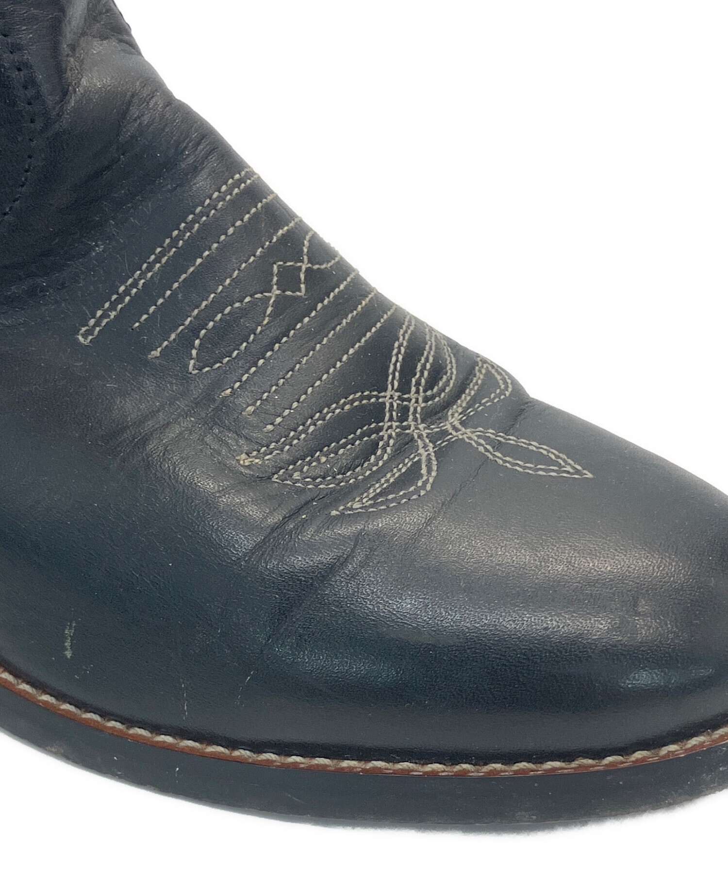 中古・古着通販】TONY LAMA (トニーラマ) ウェスタンブーツ ブラック