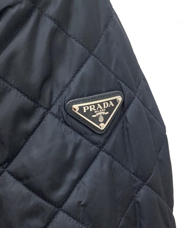 中古・古着通販】PRADA (プラダ) キルティングジップアップジャケット