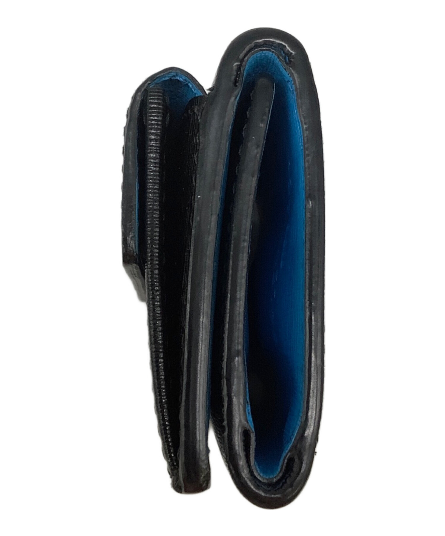 中古・古着通販】BALENCIAGA (バレンシアガ) 3つ折り財布 ブラック