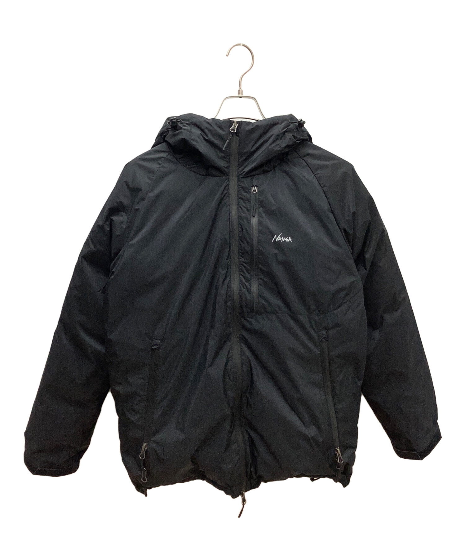 中古・古着通販】NANGA (ナンガ) ダウンジャケット ブラック サイズ:M 