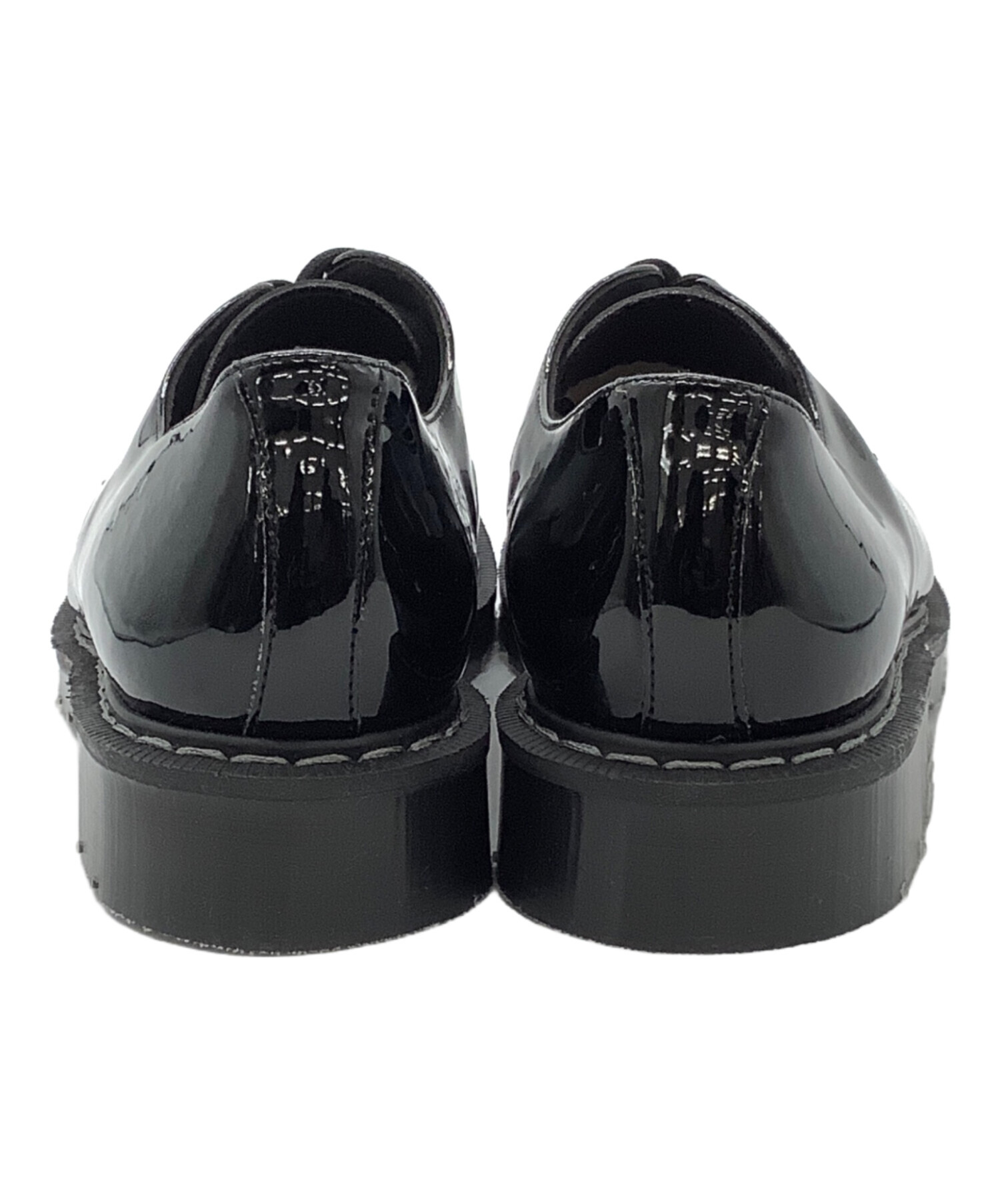 中古・古着通販】SOLOVAIR (ソロヴェアー) 3EYE GIBSON SHOE ブラック