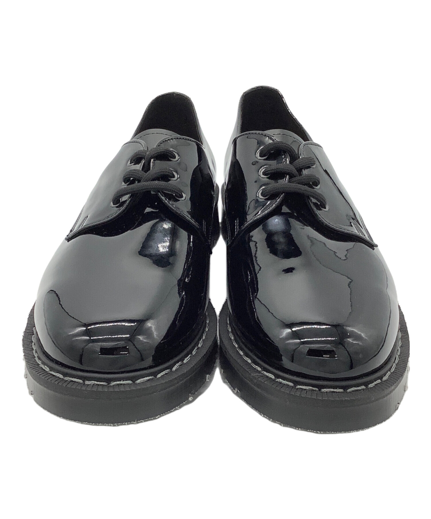 中古・古着通販】SOLOVAIR (ソロヴェアー) 3EYE GIBSON SHOE ブラック