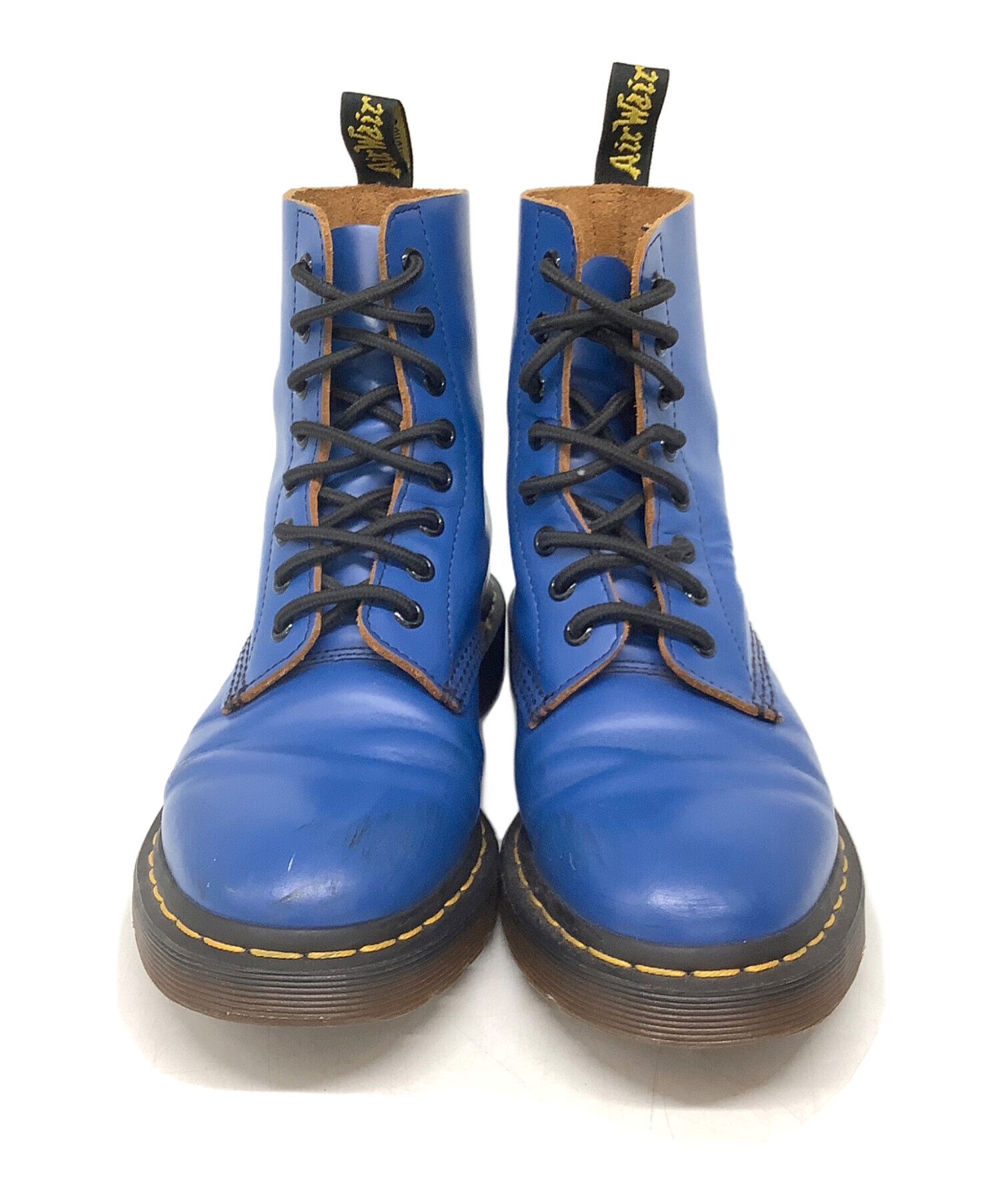 中古・古着通販】Dr.Martens (ドクターマーチン) ブーツ ブルー サイズ 