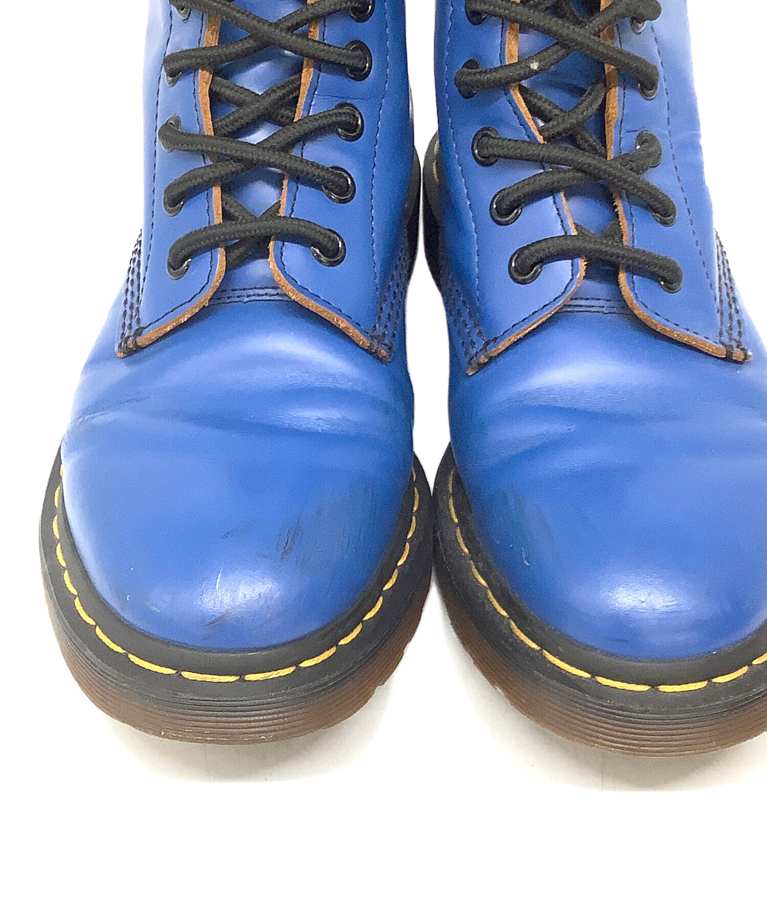 中古・古着通販】Dr.Martens (ドクターマーチン) ブーツ ブルー サイズ