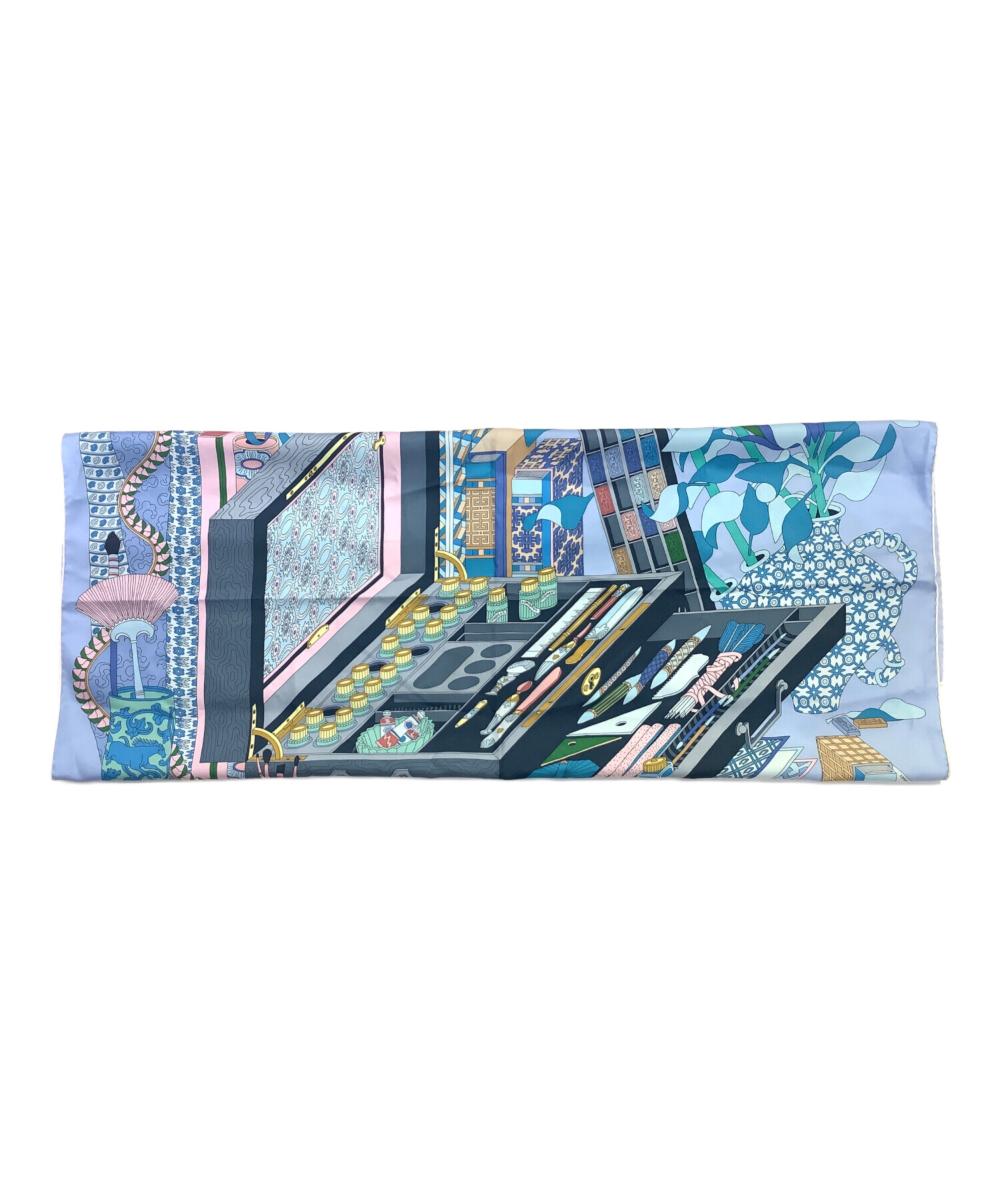 中古・古着通販】HERMES (エルメス) カレ90 Les tresors d un Artiste