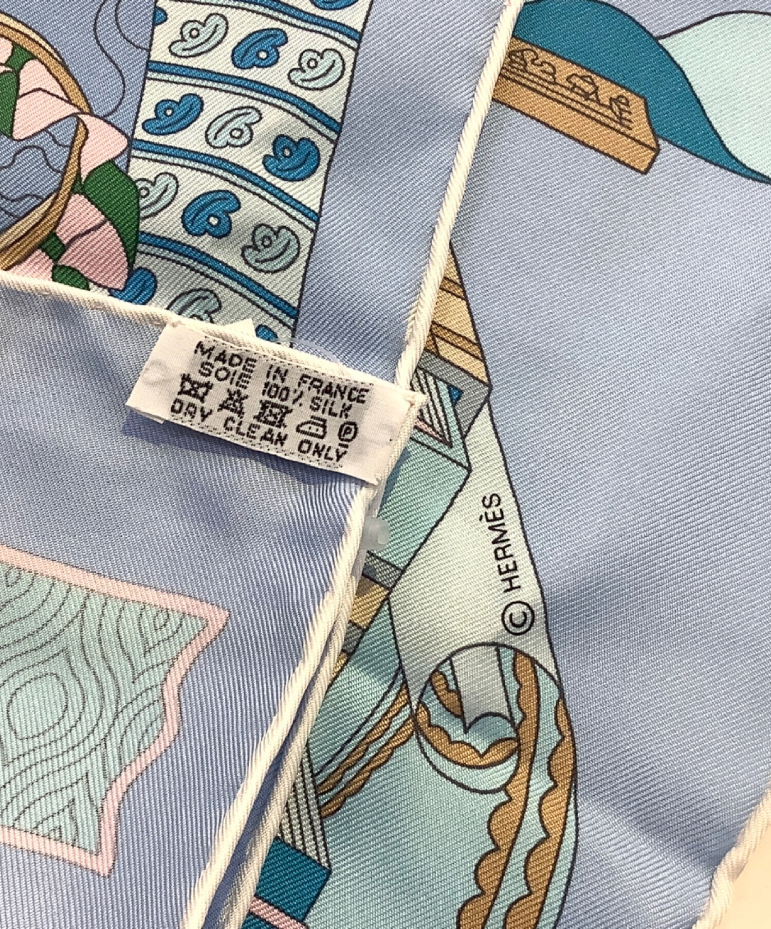 中古・古着通販】HERMES (エルメス) カレ90 Les tresors d un Artiste