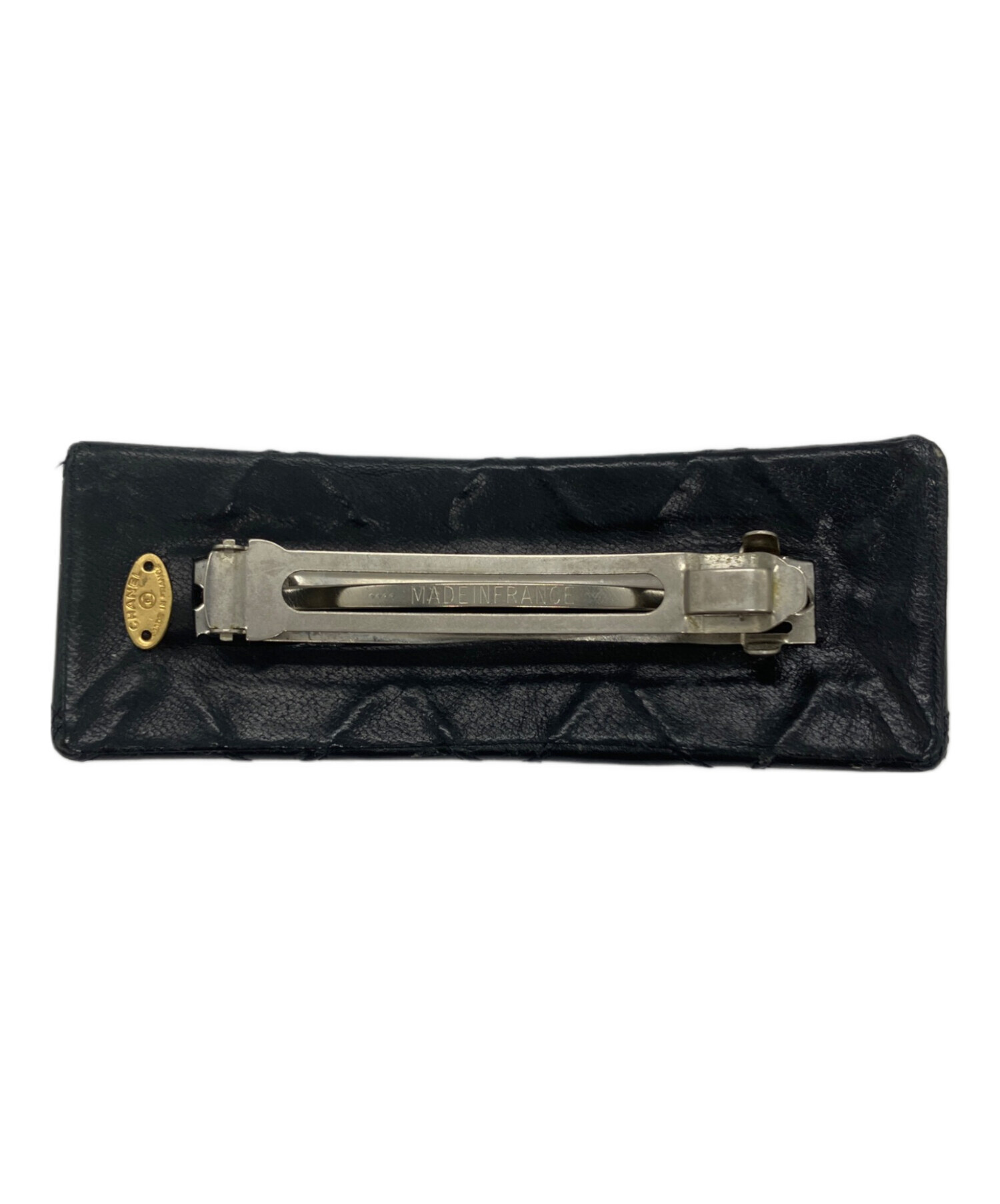 takashi 　CHANEL バレッタ⭐︎中古品 中古・古着通販】CHANEL (シャネル) バレッタ ブラック｜ブランド