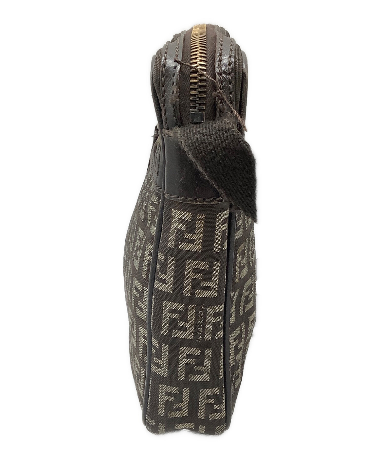 中古・古着通販】FENDI (フェンディ) ショルダーポーチ ブラウン 