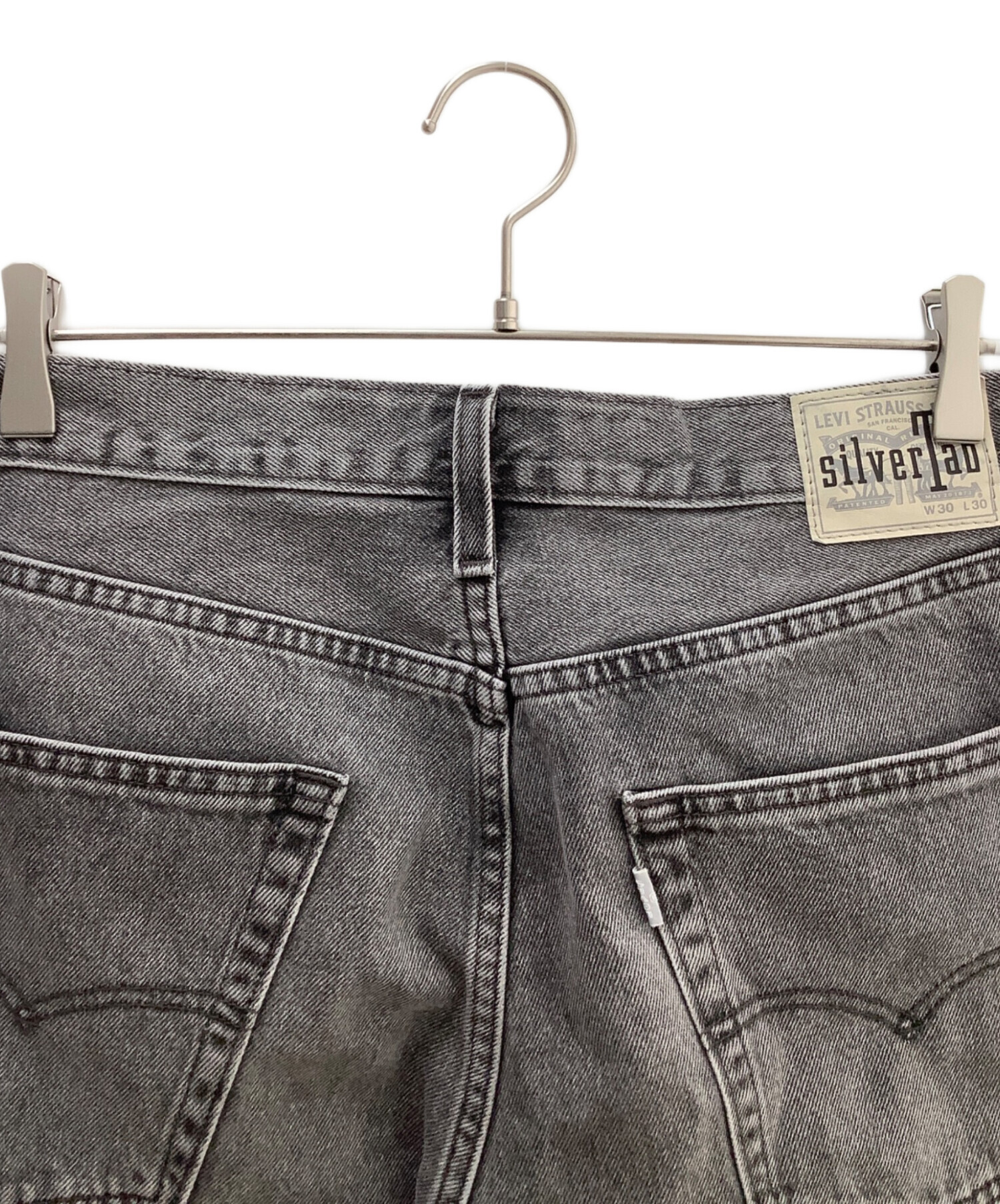 中古・古着通販】LEVI'S (リーバイス) デニムパンツ グレー サイズ:W30