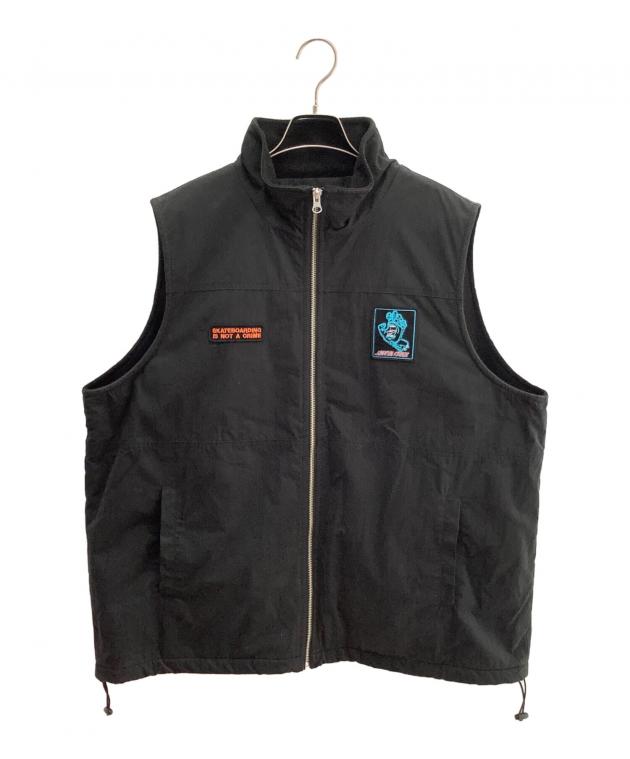 中古・古着通販】SANTA CRUZ (サンタクルーズ) ベスト ブラック サイズ 