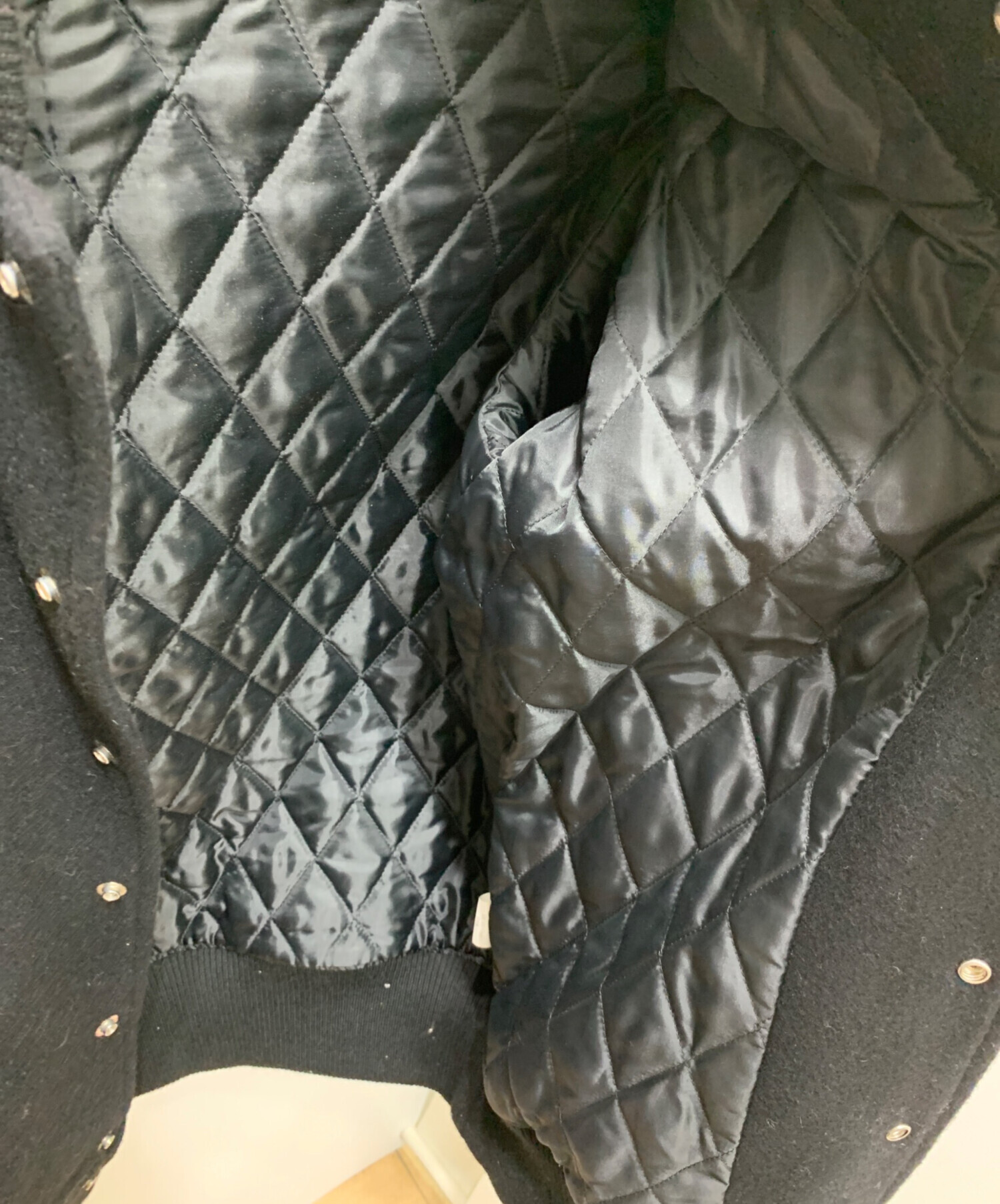 中古・古着通販】GDC (ジーディーシー) スタジャン ブラック サイズ:L