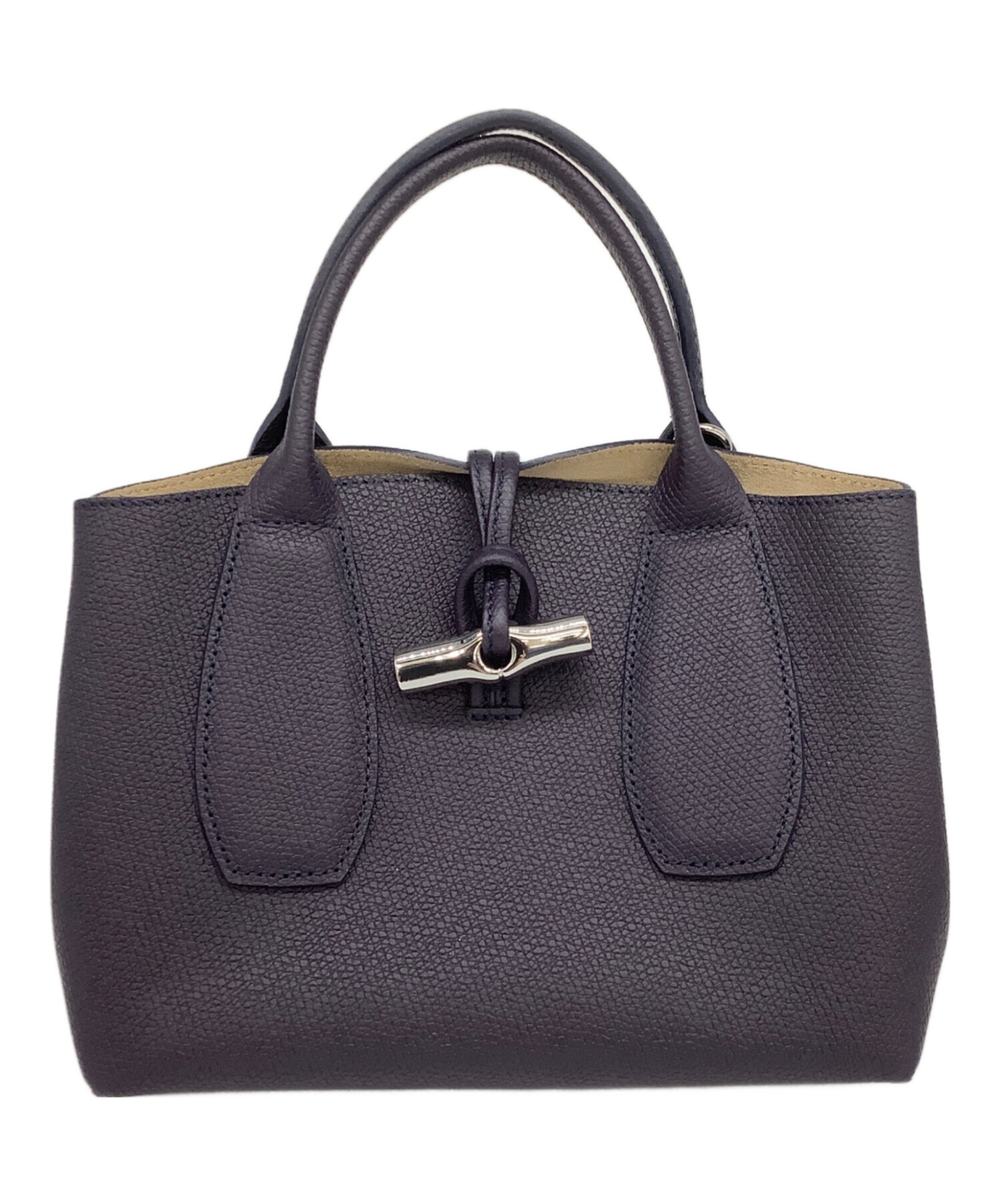 中古・古着通販】LONGCHAMP (ロンシャン) ロゾー2wayバッグ パープル系 