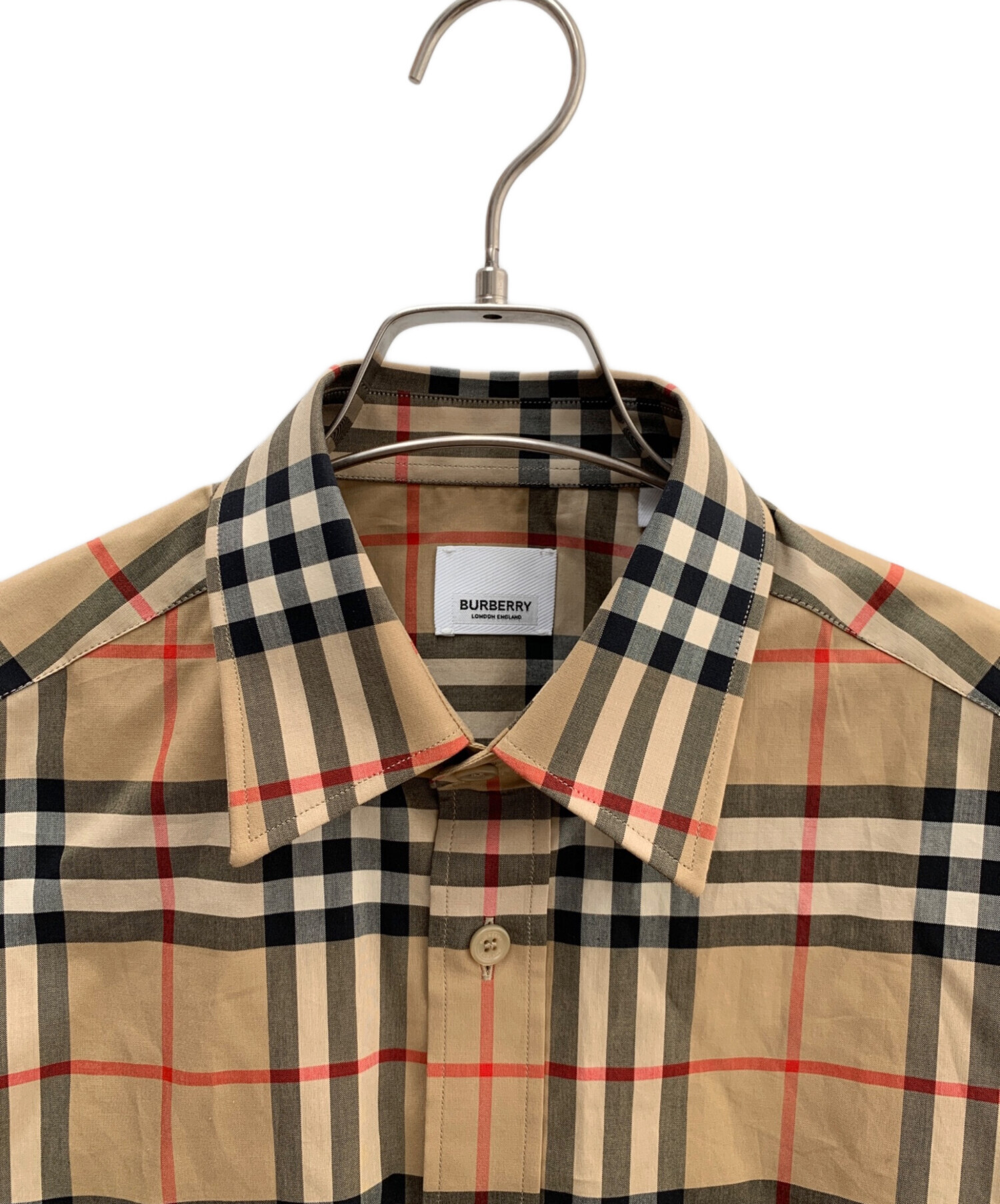 中古・古着通販】BURBERRY (バーバリー) 長袖レギュラーカラーシャツ
