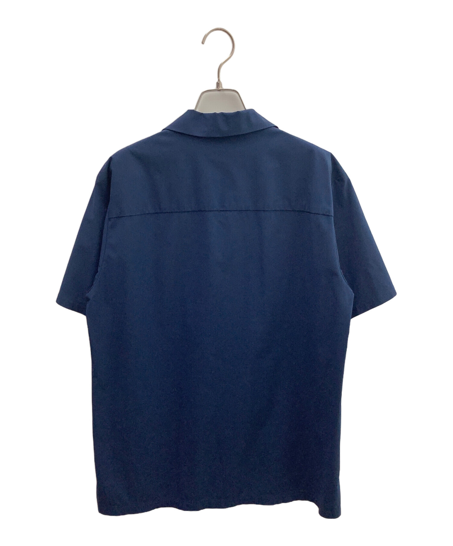 LABEL BLACK オープンカラーシャツ CRESTBRIDGE ブラックレーベル