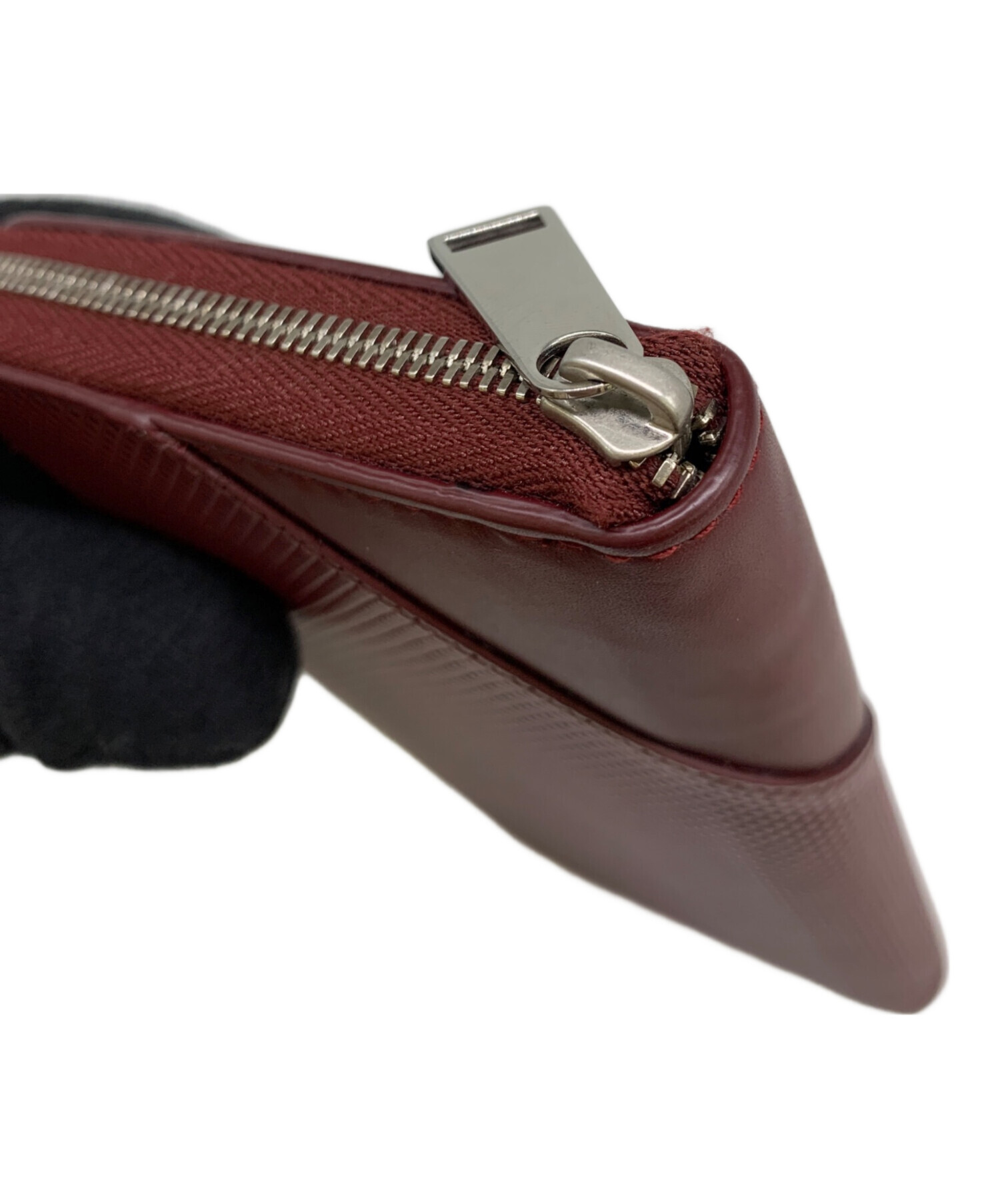 中古・古着通販】BOTTEGA VENETA (ボッテガベネタ) 長財布 ワイン