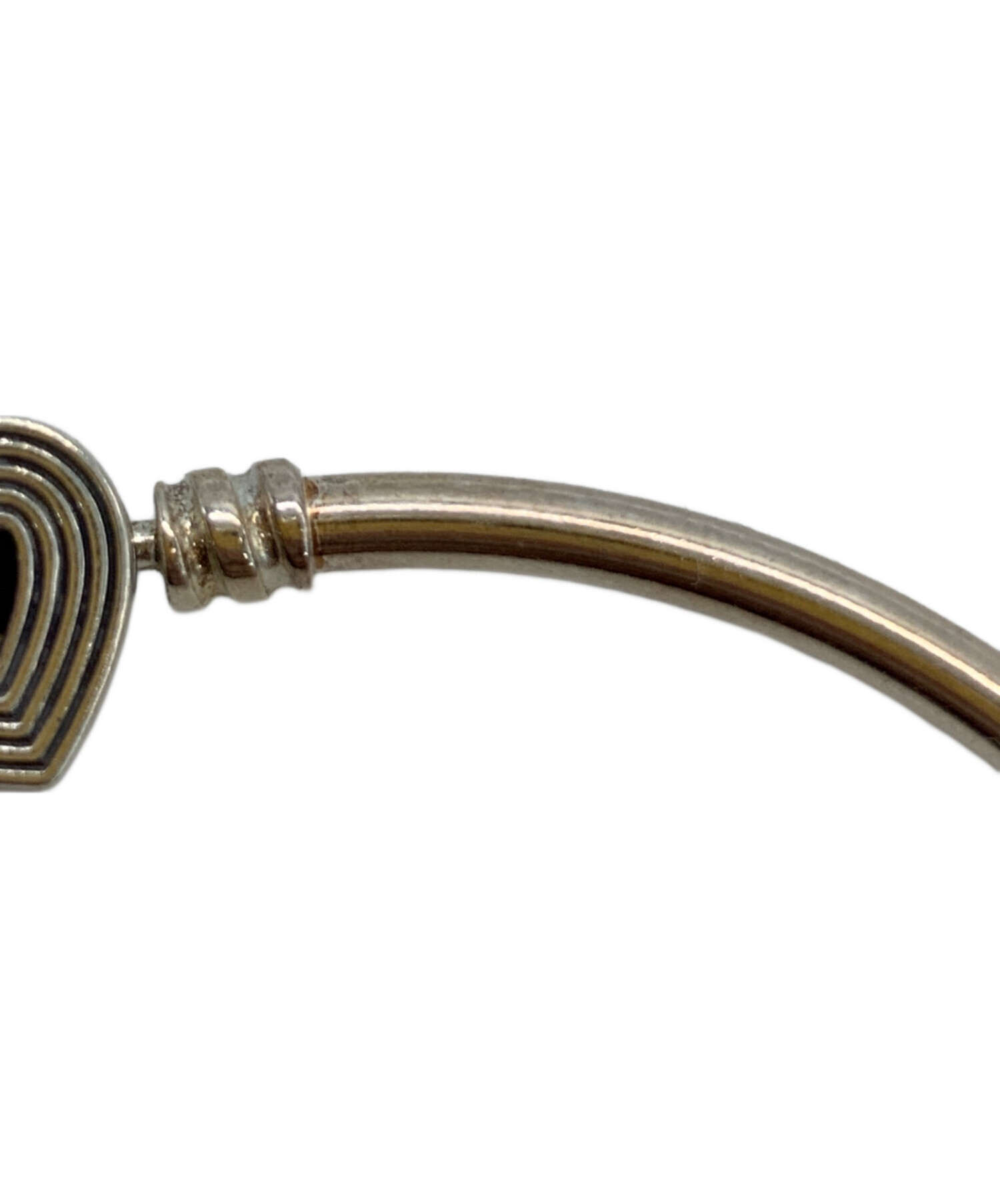 中古・古着通販】PANDORA (パンドラ) ハートモチーフバングル シルバー