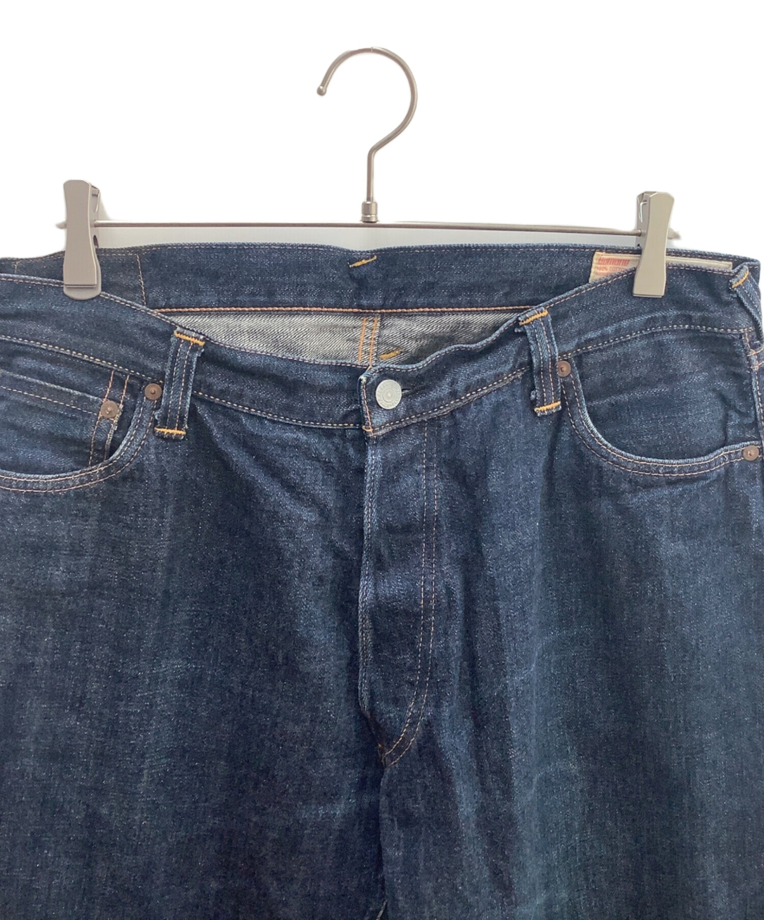 EVISU セルビッチ デニムパンツ w32 日本製 エヴィスデニムパンツ赤耳セルビッチ極太ワイドヒゲw32日本製