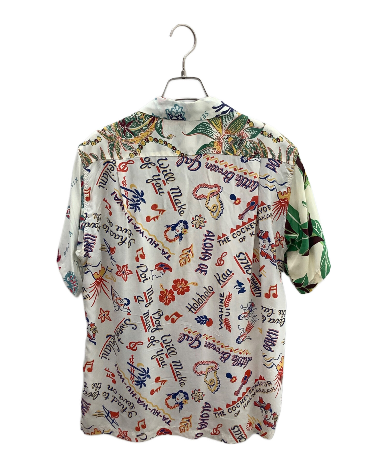 中古・古着通販】BEAMS BOY (ビームスボーイ) アロハシャツ ホワイト 