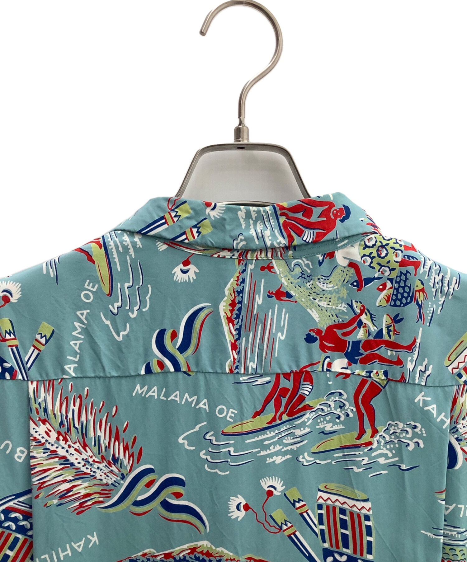 中古・古着通販】BEAMS (ビームス) アロハシャツ ブルー サイズ:S