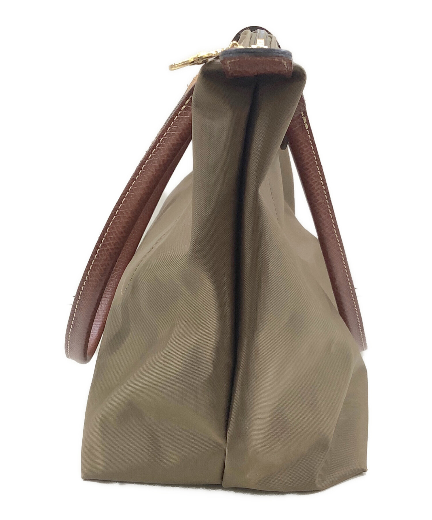中古・古着通販】LONGCHAMP (ロンシャン) ルプリアージュS カーキ