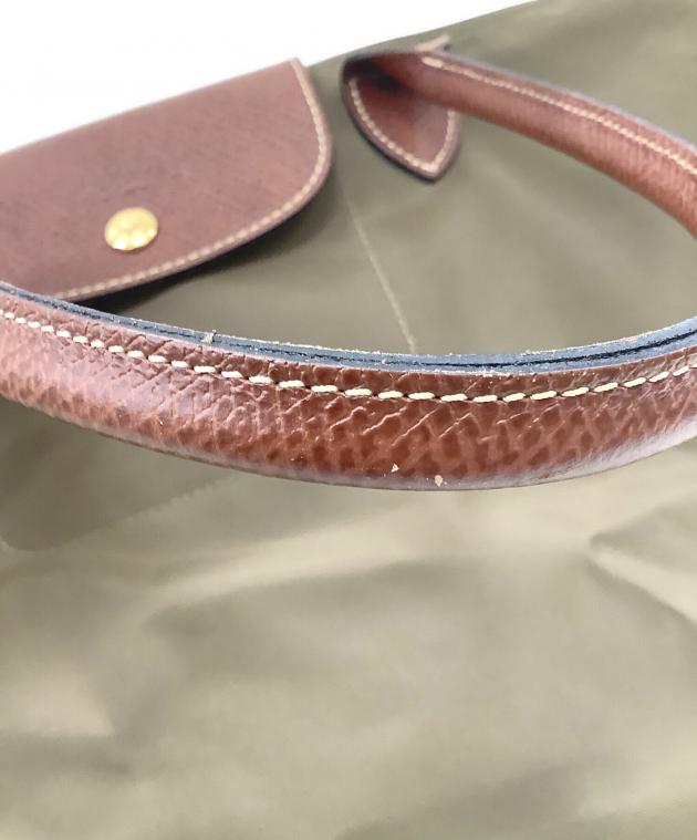 中古・古着通販】LONGCHAMP (ロンシャン) ルプリアージュS カーキ