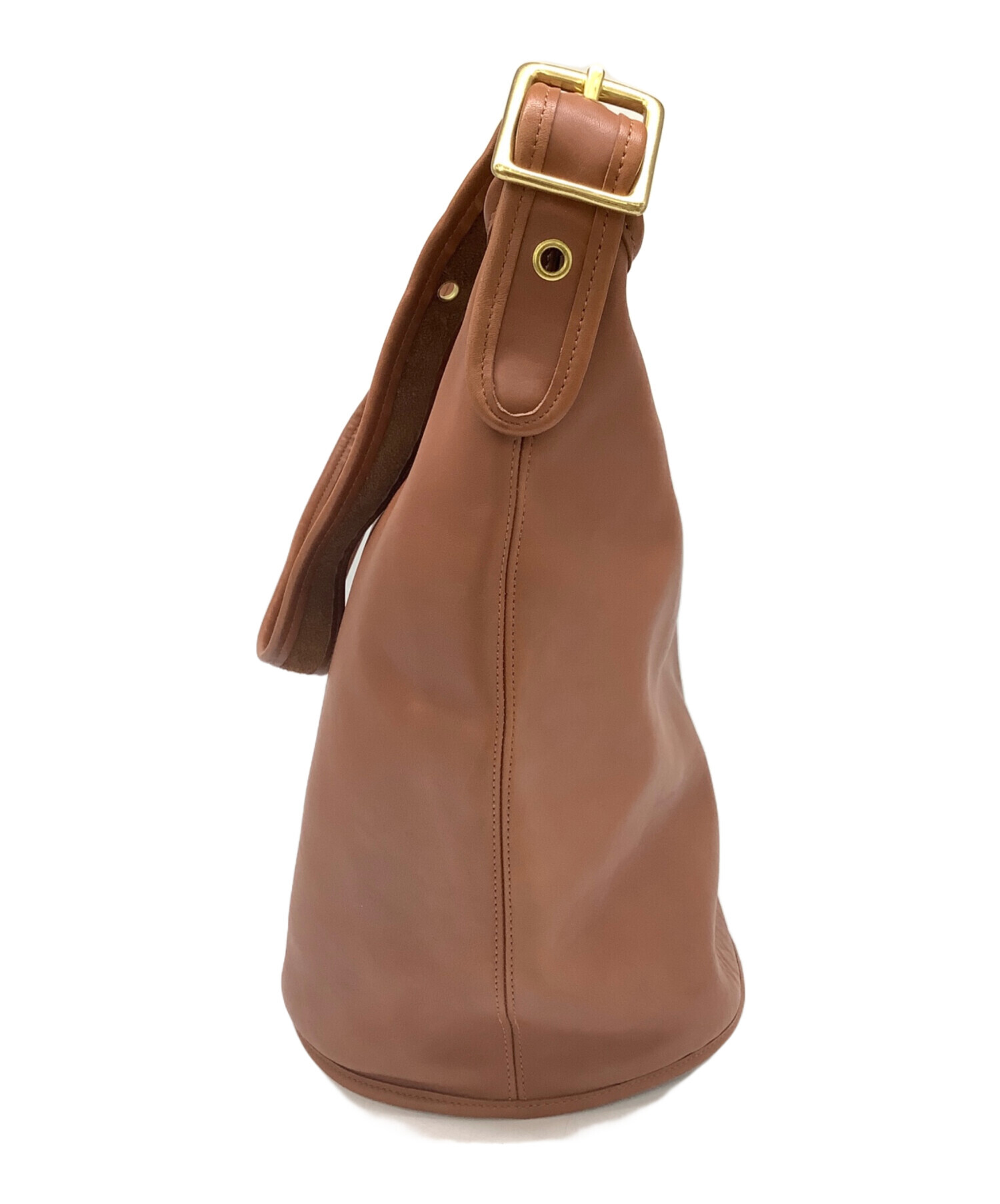 中古・古着通販】COACH (コーチ) レザーバケツショルダーバッグ 9085 