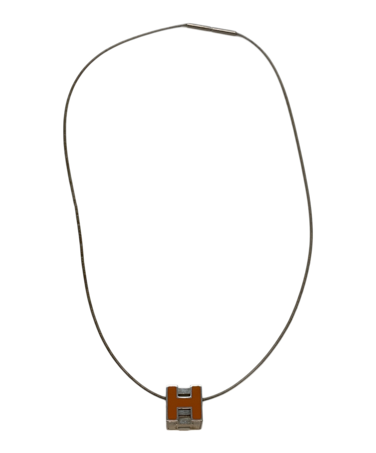 中古・古着通販】HERMES (エルメス) ペンダント カージュ ド H 