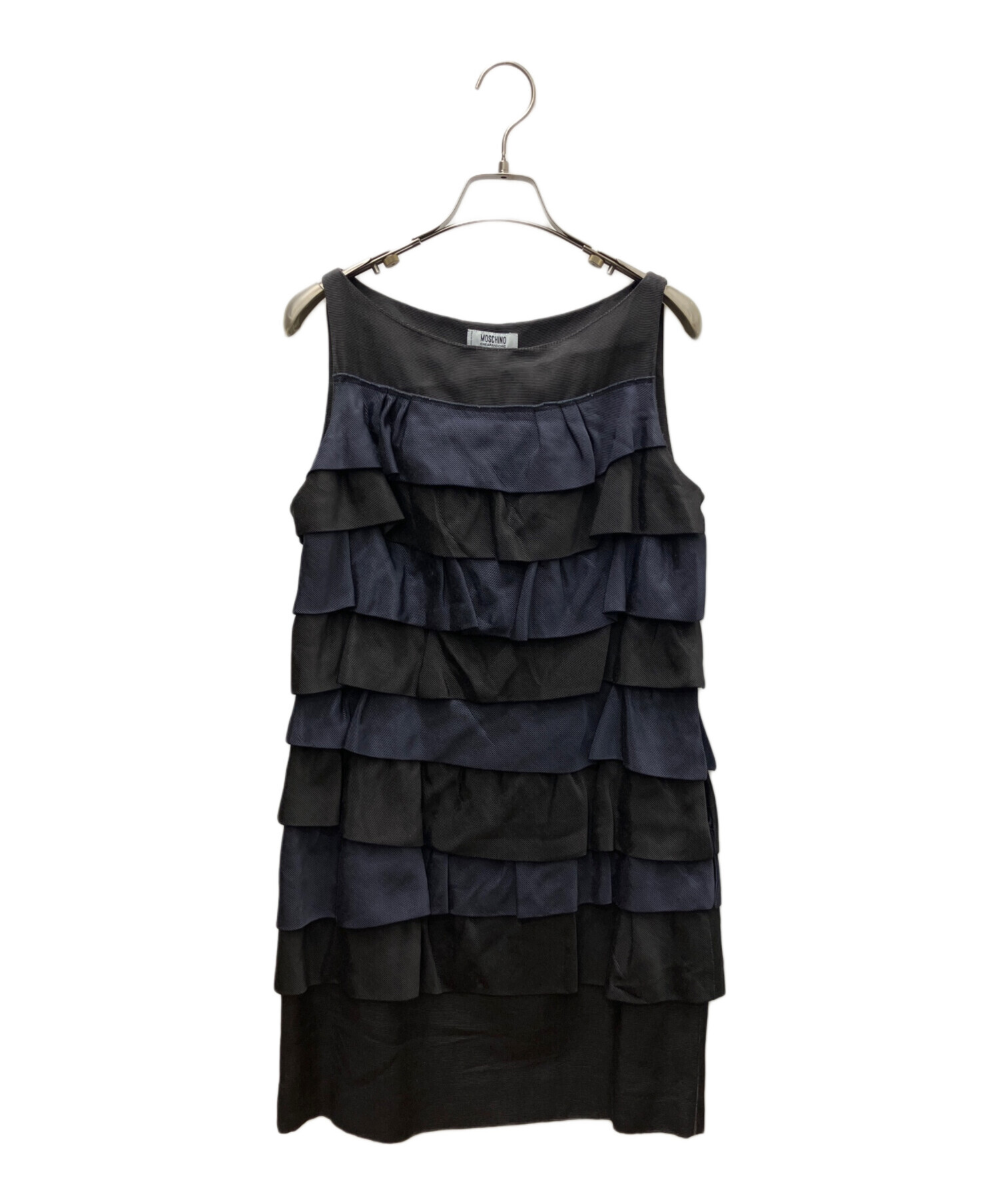 中古・古着通販】MOSCHINO (モスキーノ) ノースリーブワンピース