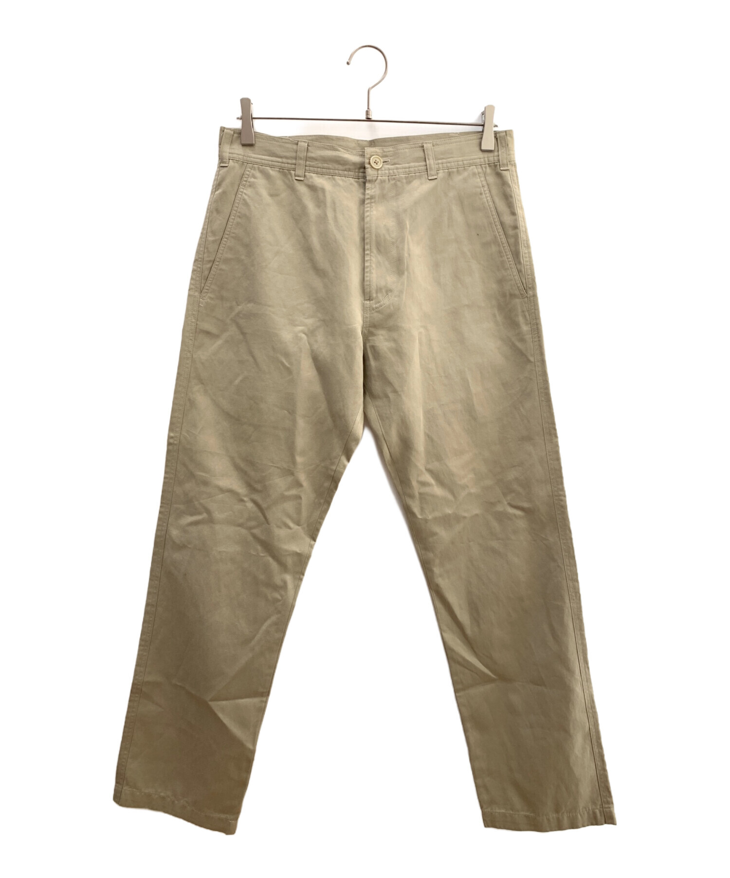 Y's for men ベージュ チノパン 中古・古着通販】Y'S for men (ワイズフォーメン) チノパン ベージュ