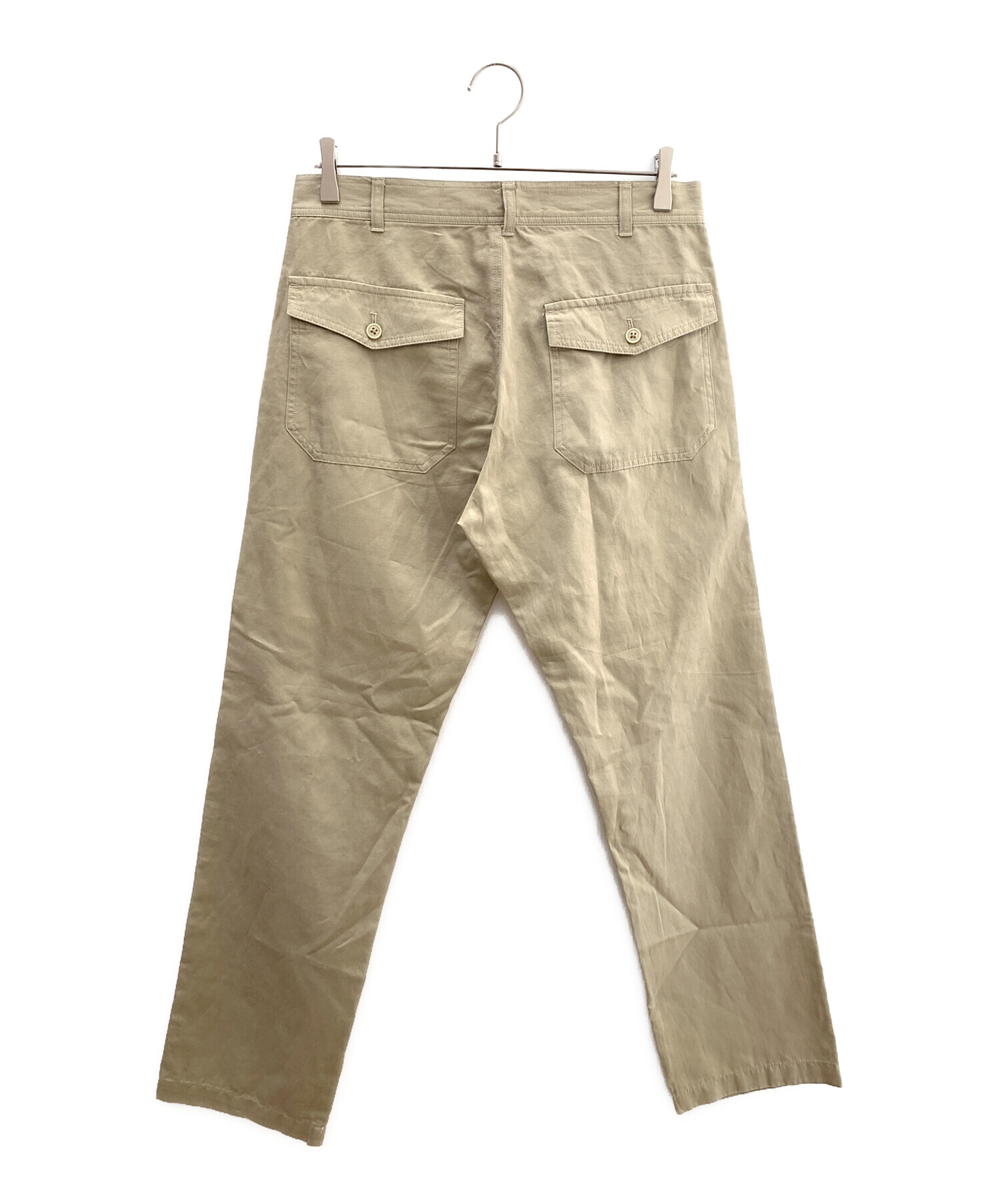 中古・古着通販】Y'S for men (ワイズフォーメン) チノパン ベージュ 中古・古着通販】Y'S for men (ワイズフォーメン) チノパン ベージュ