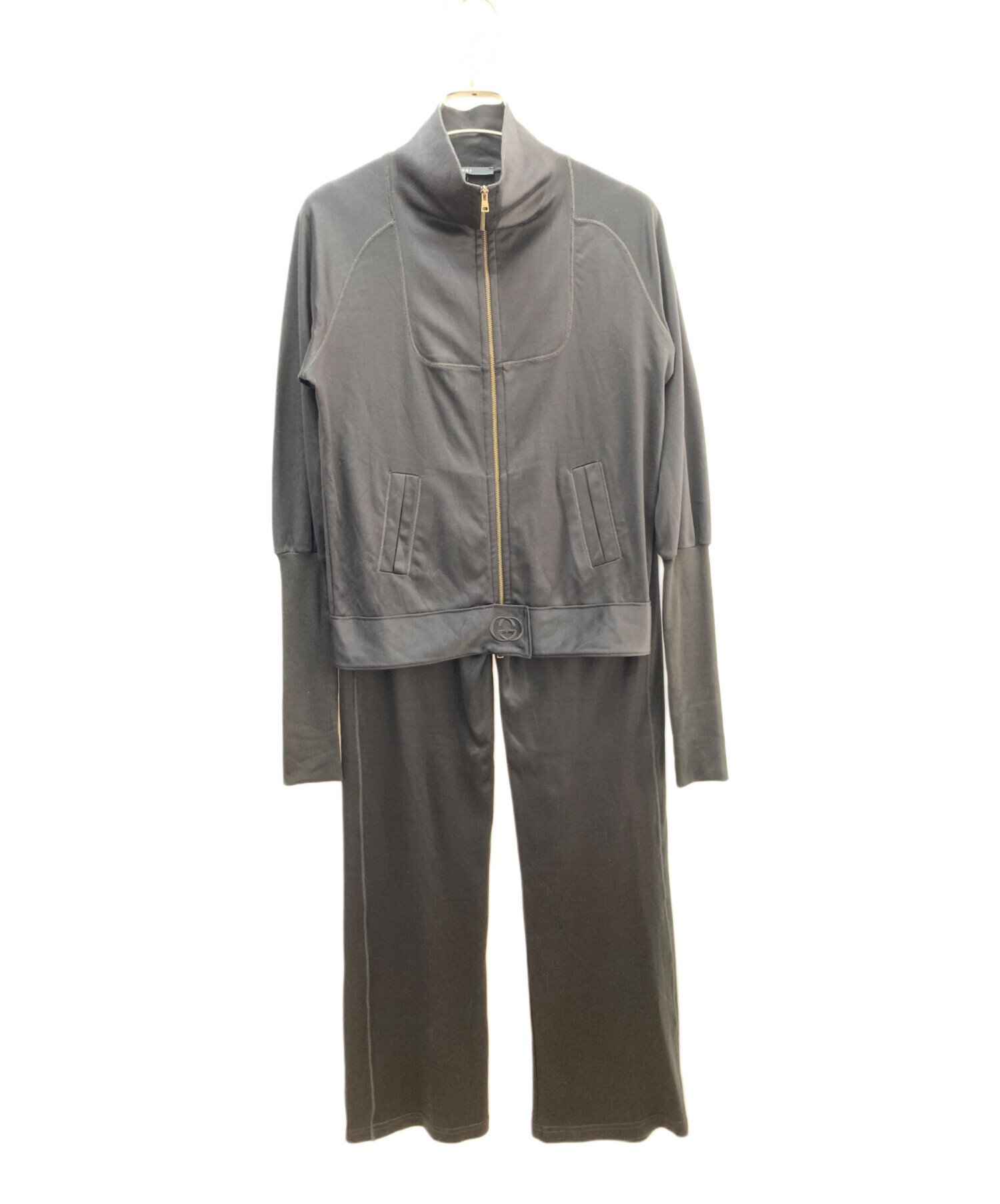 中古・古着通販】GUCCI (グッチ) ジャージセットアップ ブラック