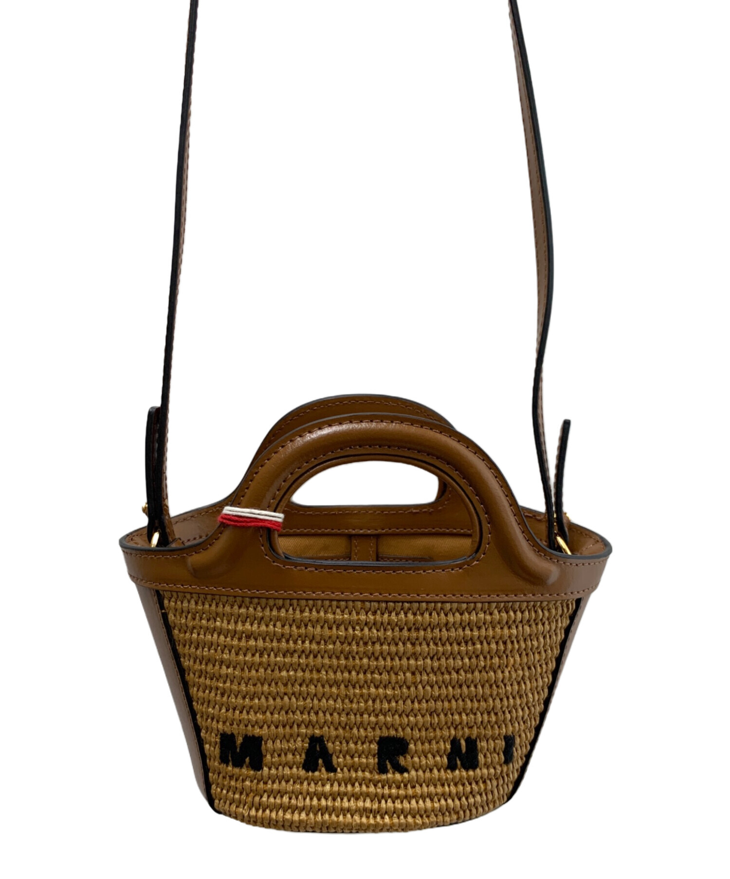 中古・古着通販】MARNI (マルニ) ブラウン Tropicalia Bag Micro