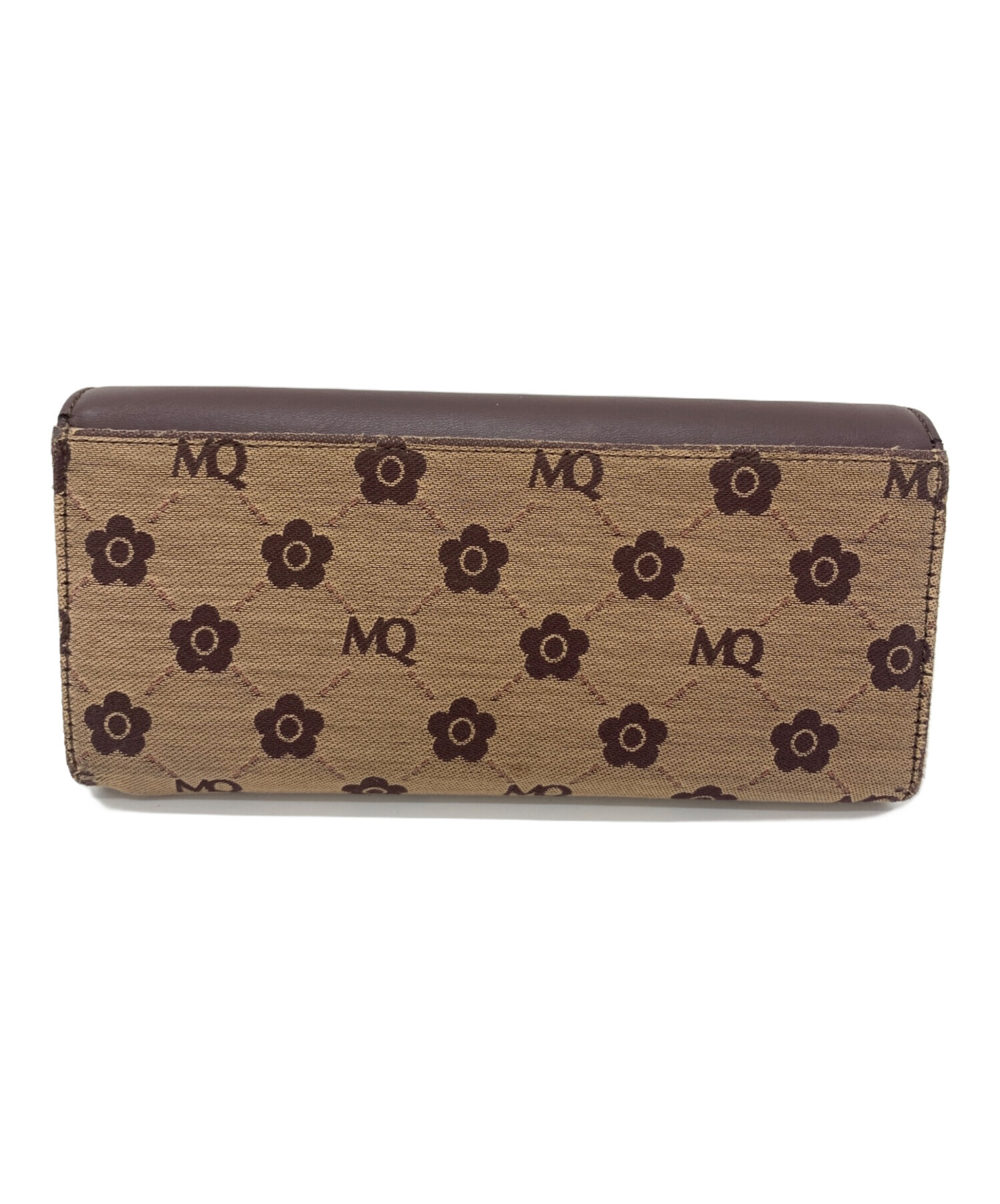 中古・古着通販】MARY QUANT (マリークヮント) 長財布 ブラウン 未使用
