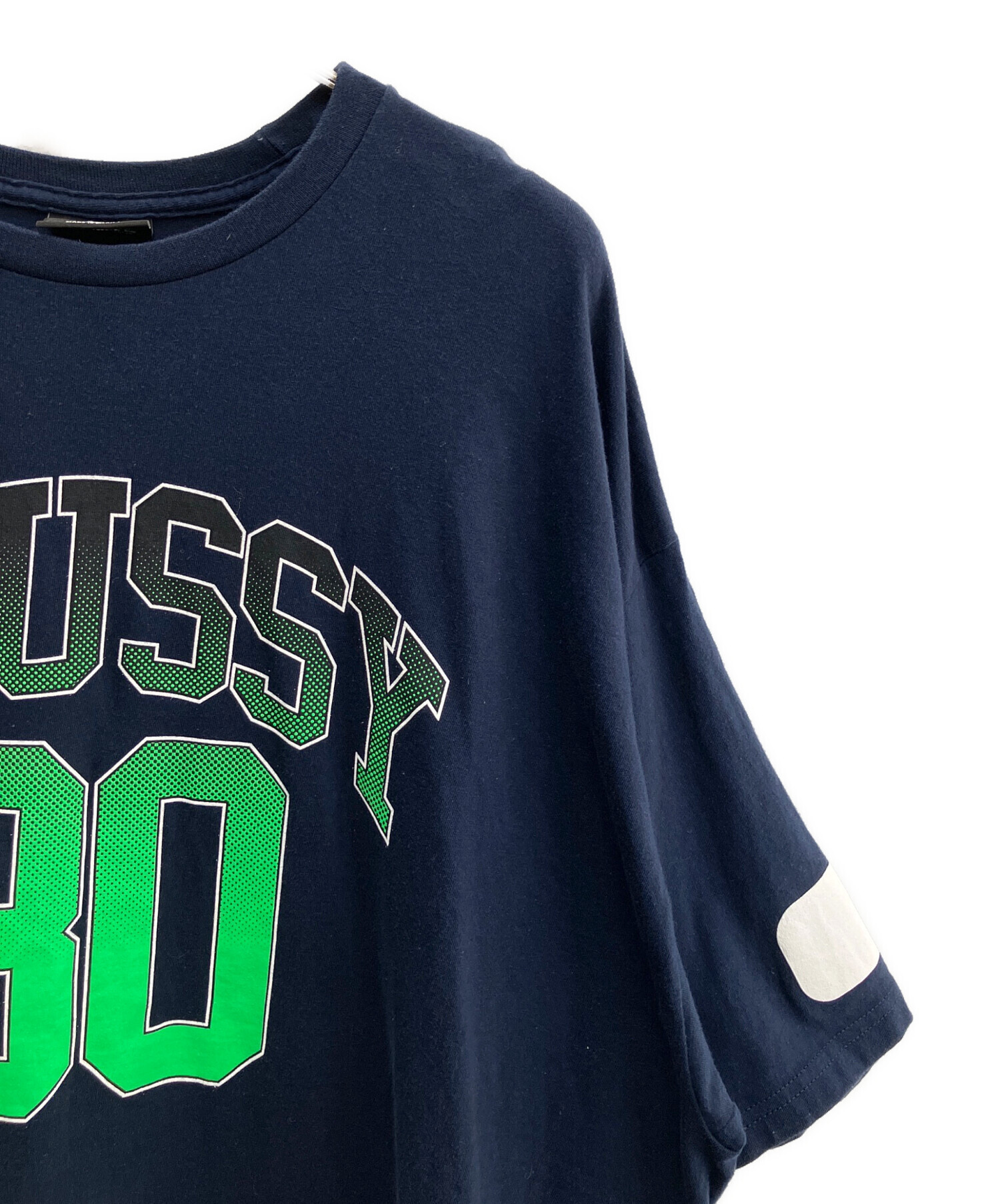 中古・古着通販】stussy (ステューシー) 半袖Tシャツ ネイビー サイズ