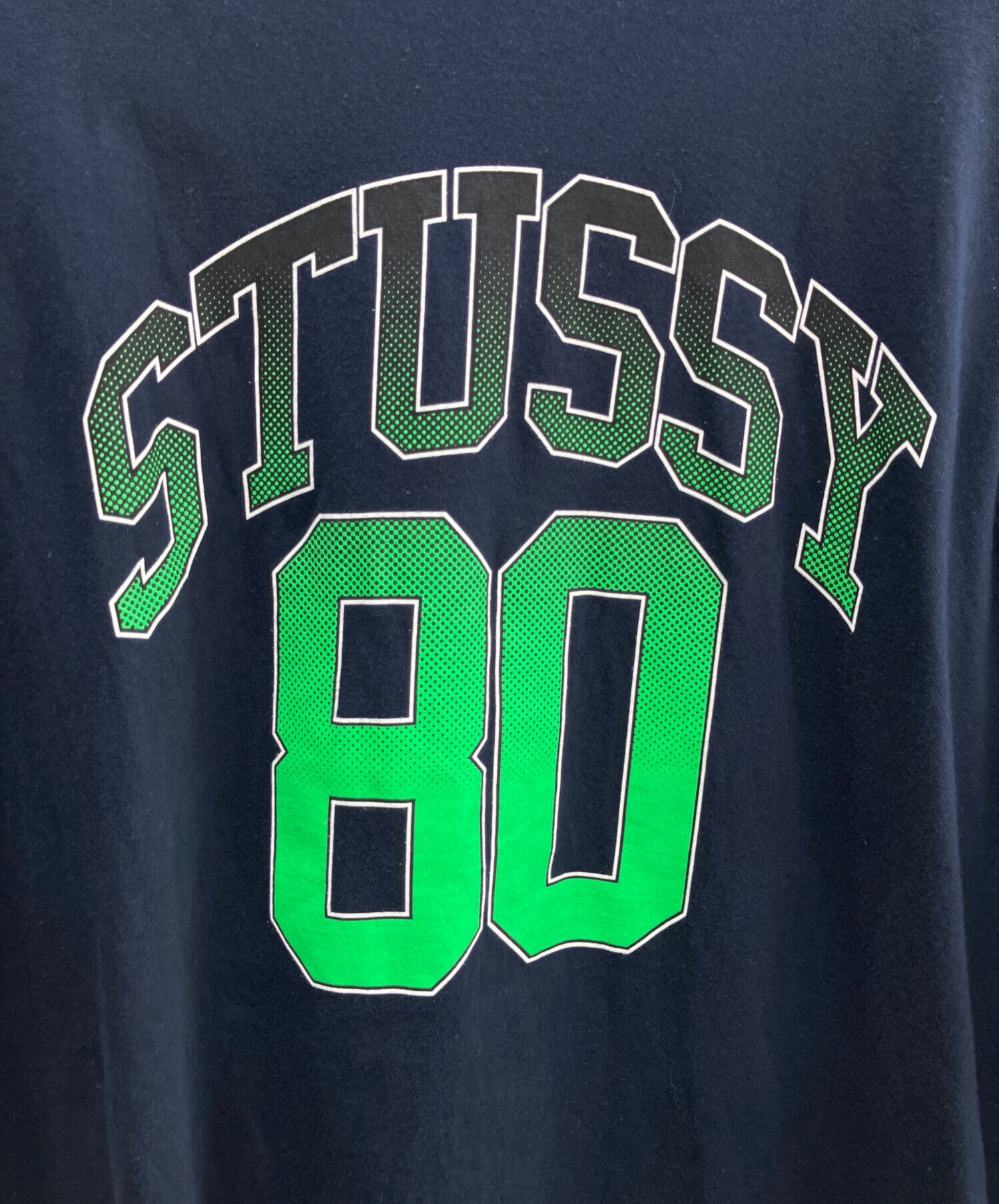中古・古着通販】stussy (ステューシー) 半袖Tシャツ ネイビー サイズ
